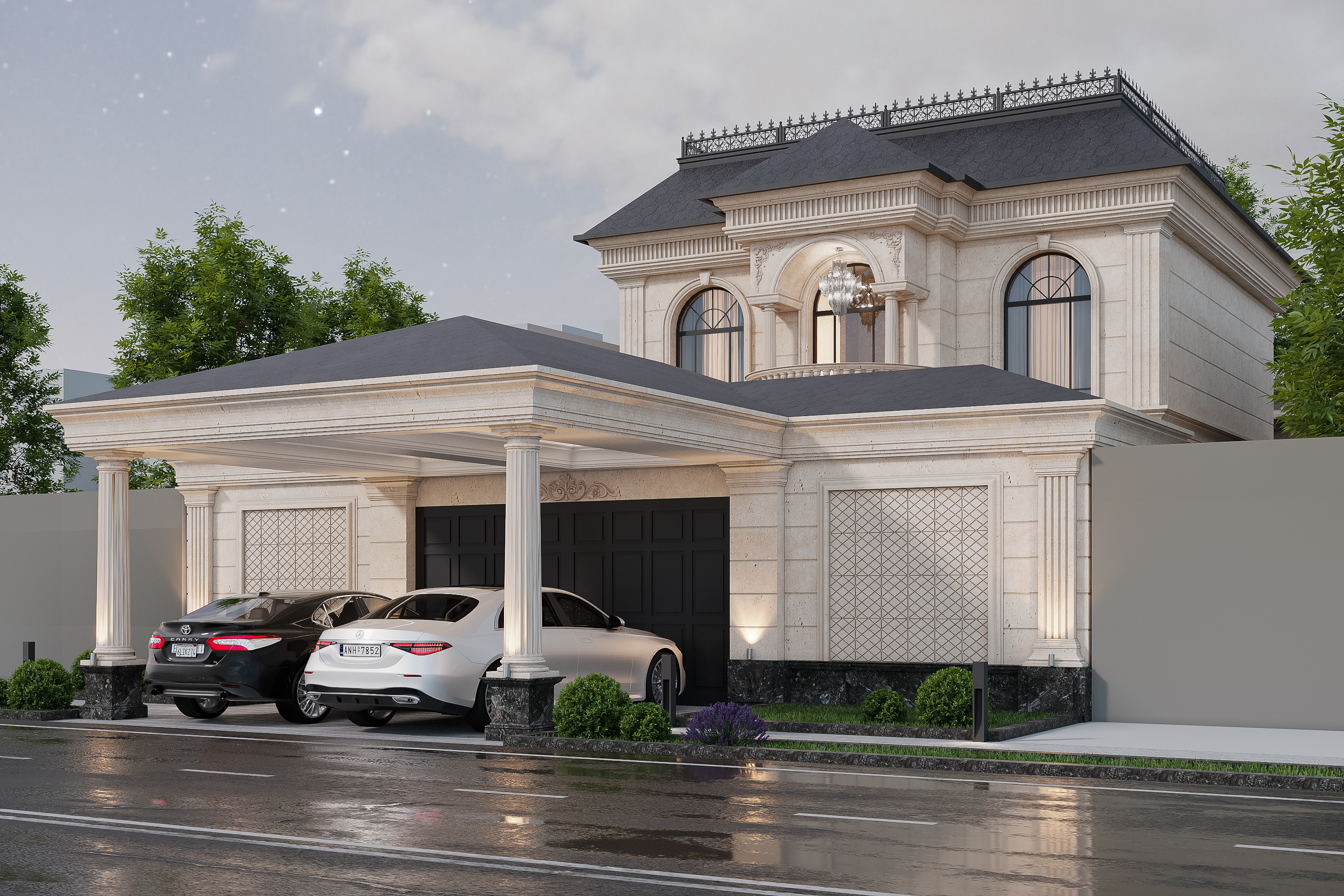 乡间别墅丨塔吉克斯坦杜尚别-4