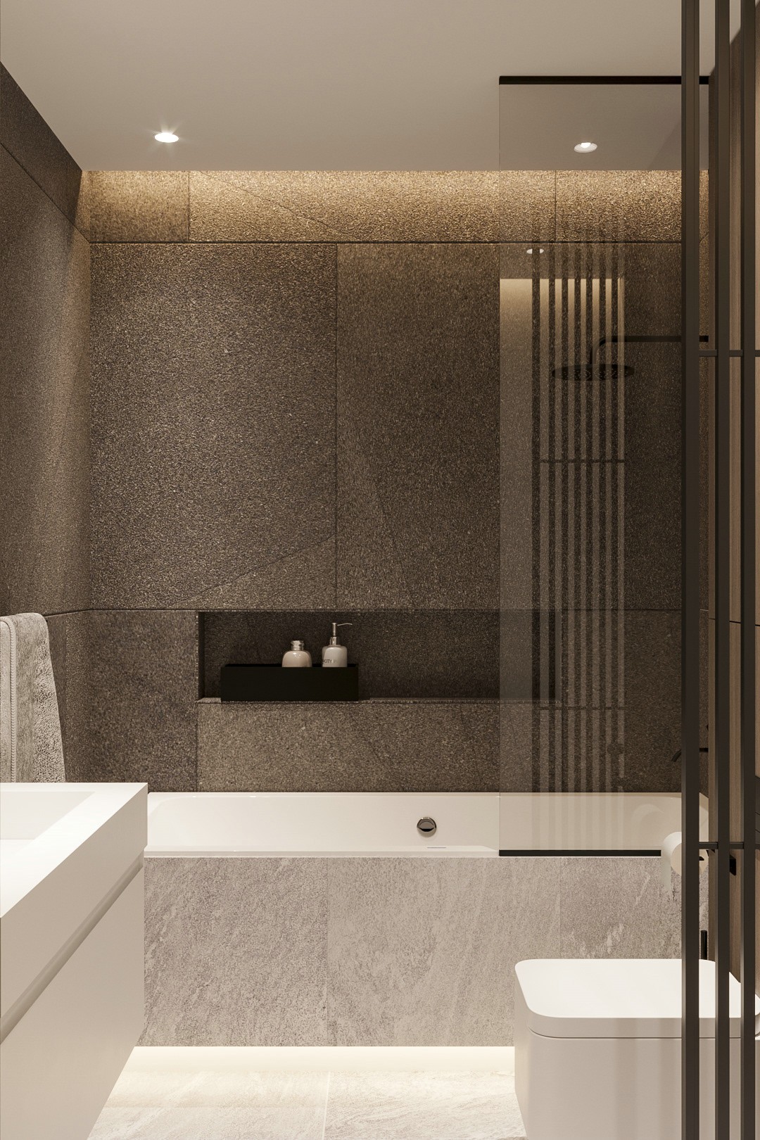 灰色系简约风公寓 既纯粹又有序的生活-17