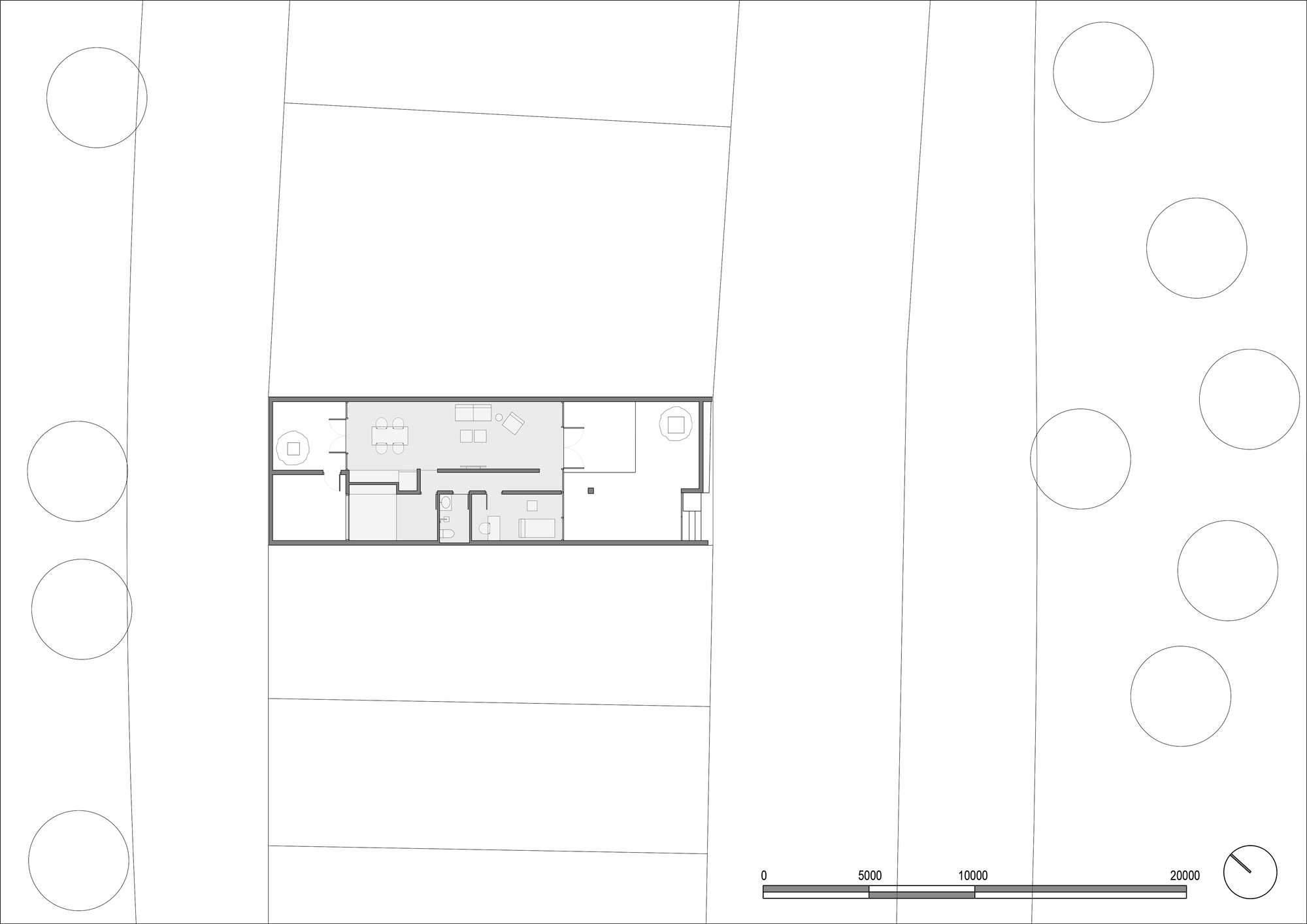 河内小型家庭住宅设计 | 双庭院通风，室内外融合-24