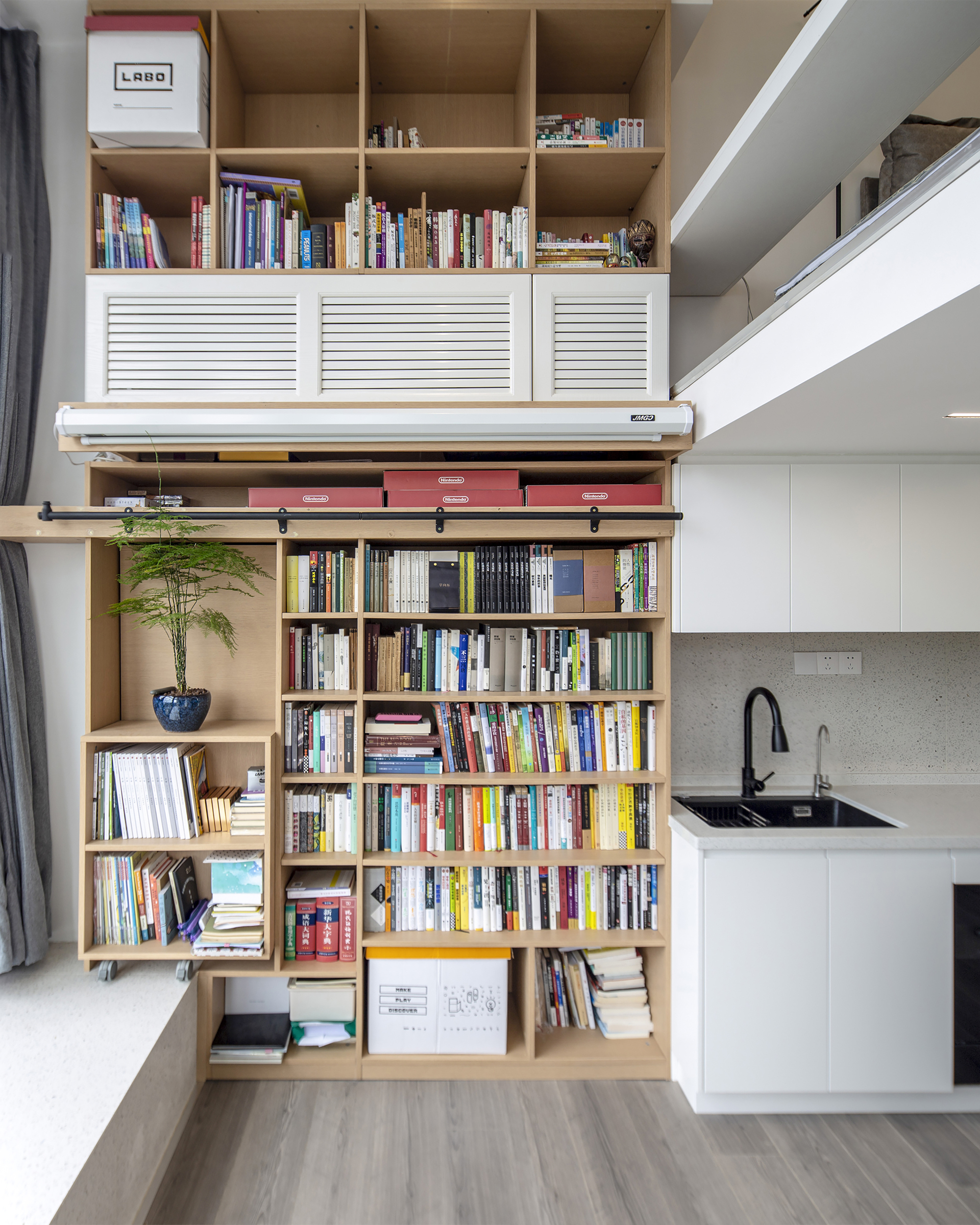 跃层商品公寓改造丨中国广州丨泥木建筑工作室-23