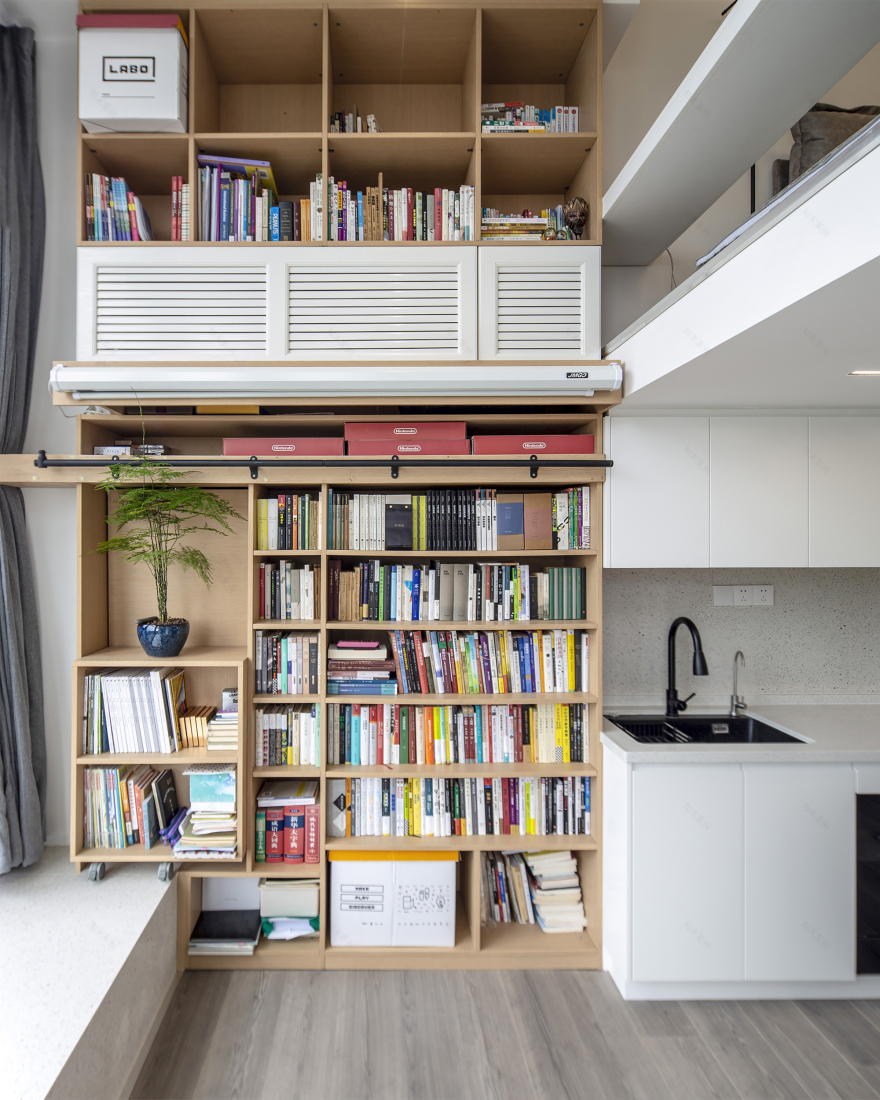 跃层商品公寓改造丨中国广州丨泥木建筑工作室-23