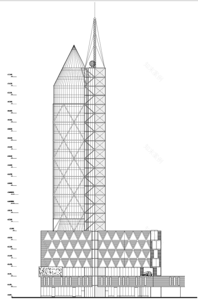 多用途综合大楼Southwark Square丨英国伦敦丨工作室44-49