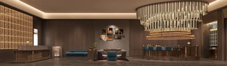 齐齐哈尔鑫茂大厦桔子水晶酒店丨中国齐齐哈尔丨ABH亚筑设计集团-9