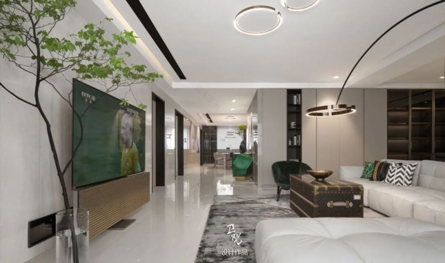 安境雪落下的声音,金黛素心物境·意境·心境丨卫观国际设计-38