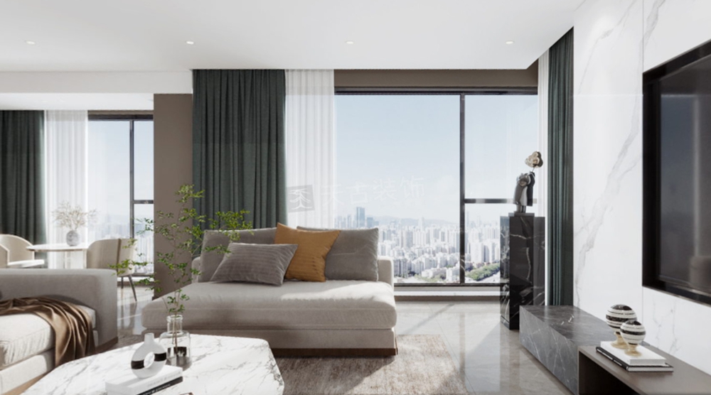 龙湖尘林间 160 平米书香家庭设计-2