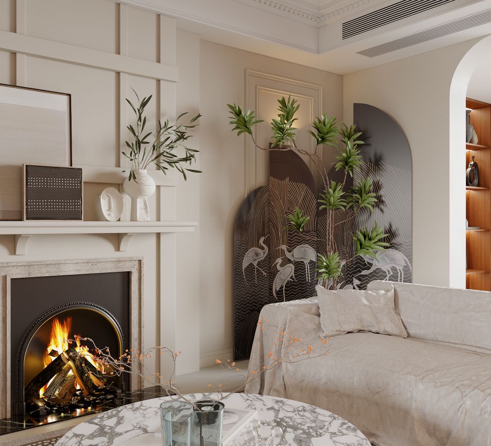 混搭中古风室内设计-7