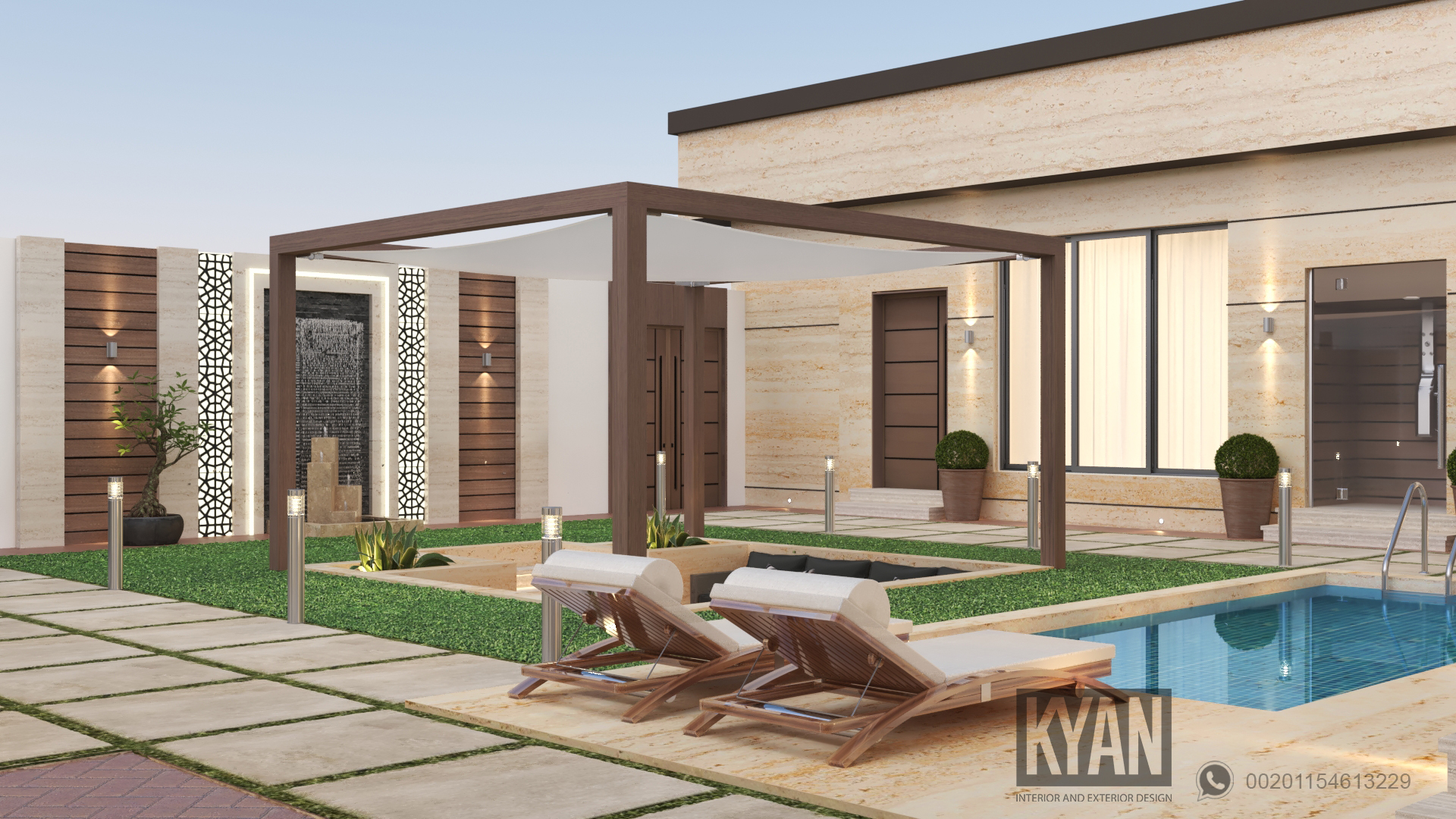 现代住宅立面设计-15