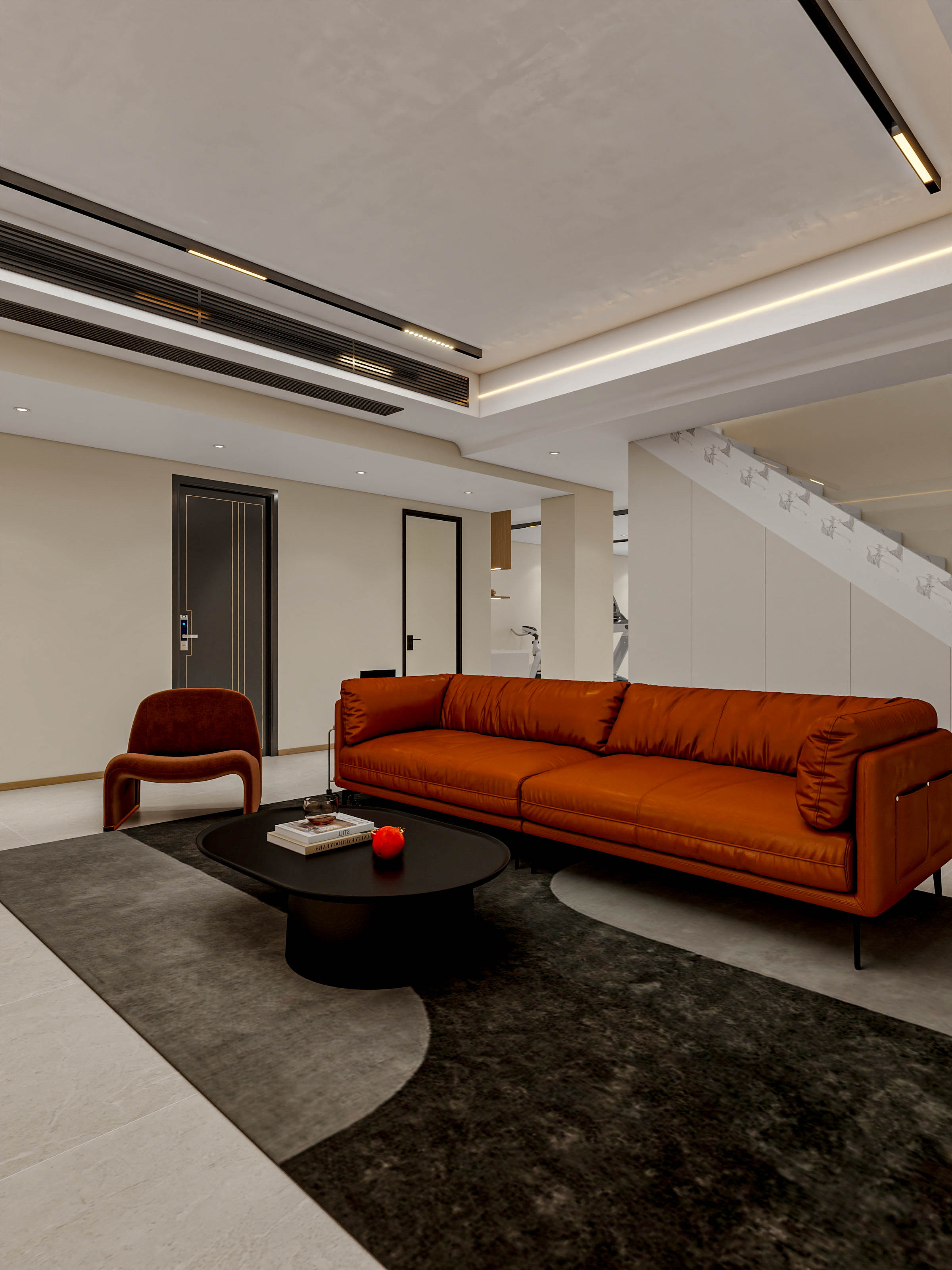 四川成都成都合院（376平方底跃简约中式三居室）-29