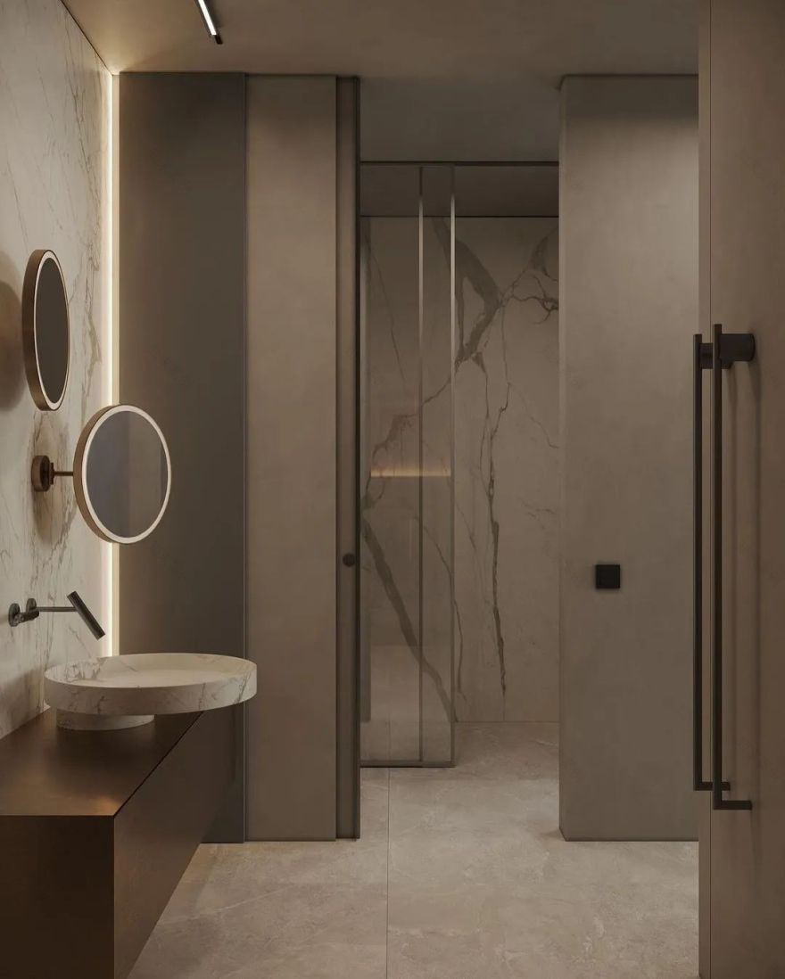 BISCAYNE BLVD 顶层复式极简主义设计丨ArtPartner Architects-53