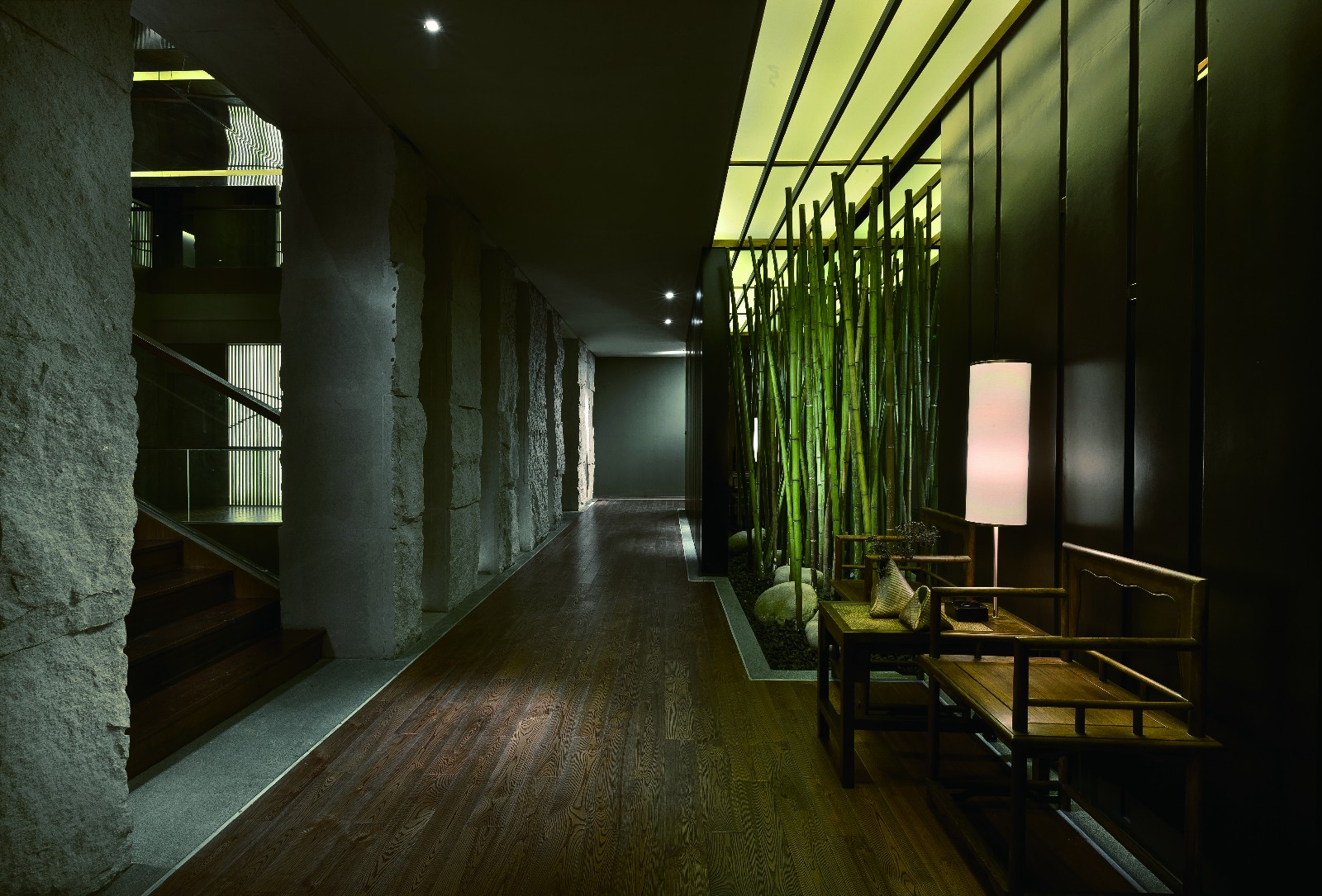 浮云竹影山水间 SPA 设计-11