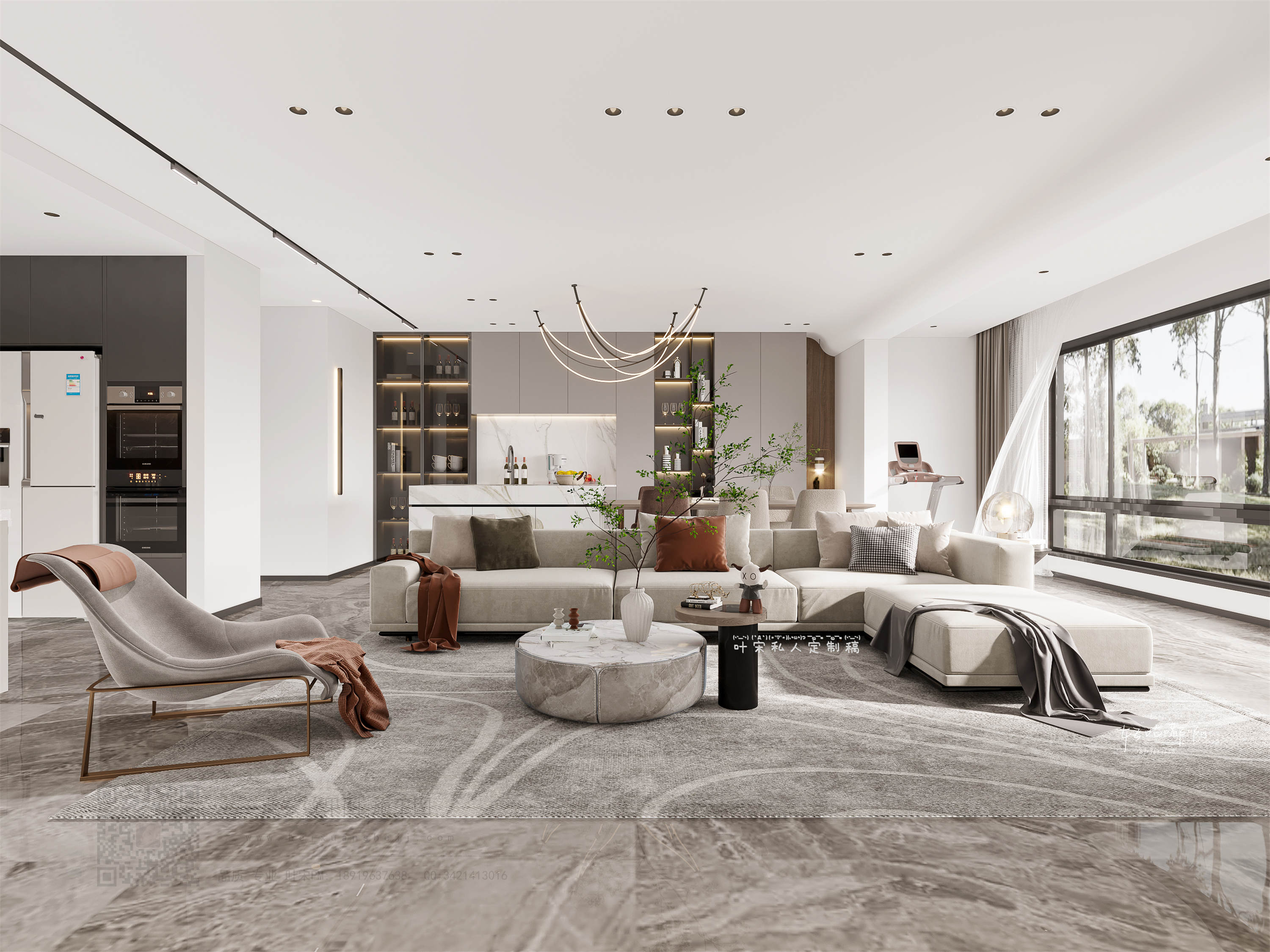 现代平层设计 · 自由生长的生命力-5