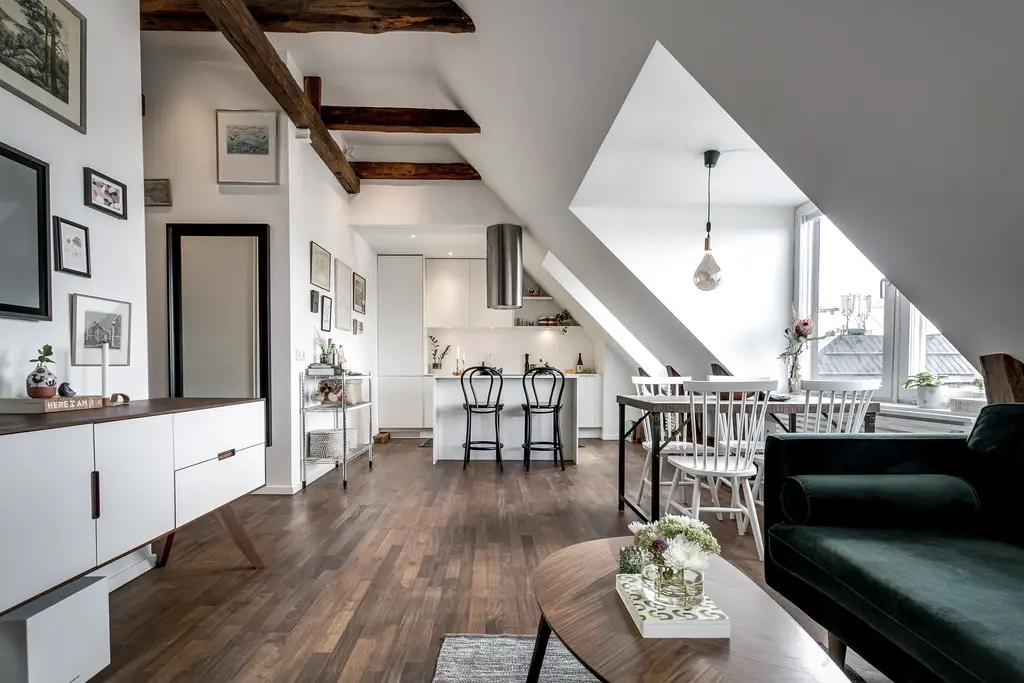 瑞典顶楼玻璃卧室 | 巧妙设计展现独特魅力-3