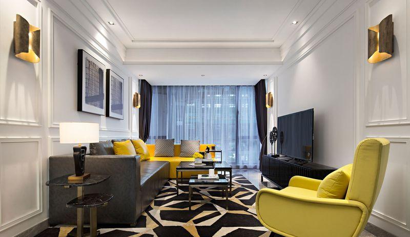 三亚半山香榭现代雅痞空间设计-16