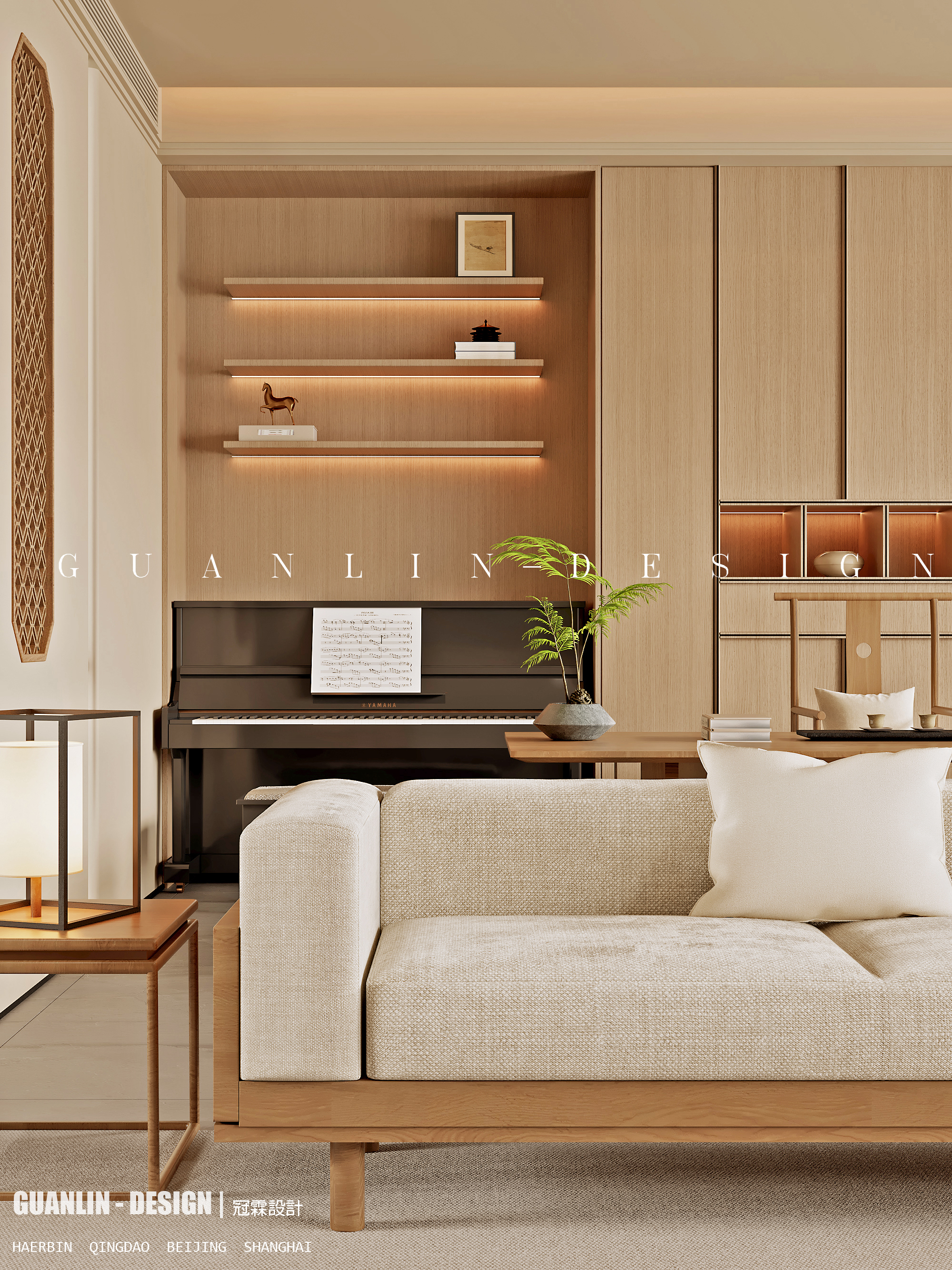 宋式美学 中式的浪漫 文人的气息丨中国青岛丨冠霖設計-28