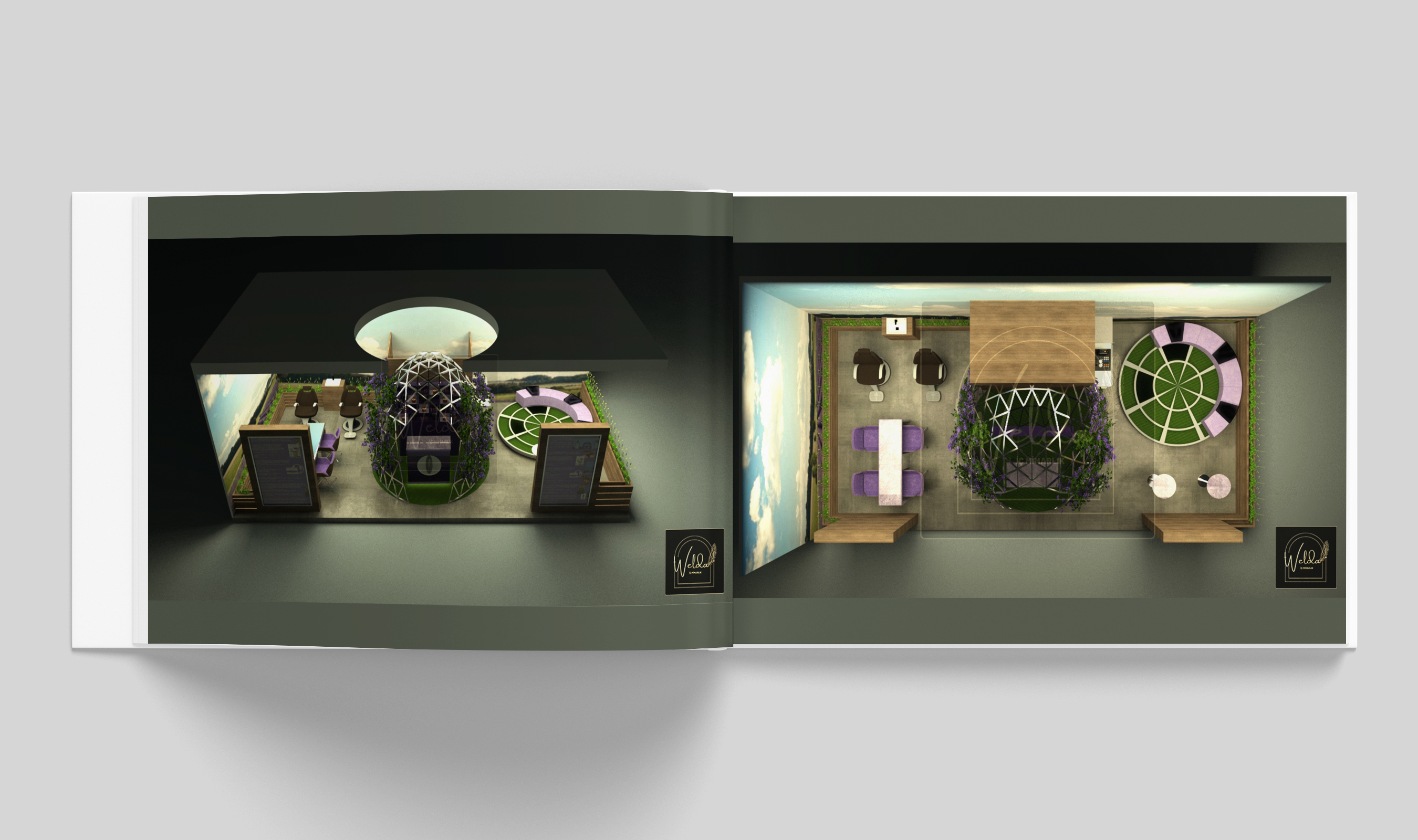 Lavende Fuar Stand İnterior Design Portfolio-3