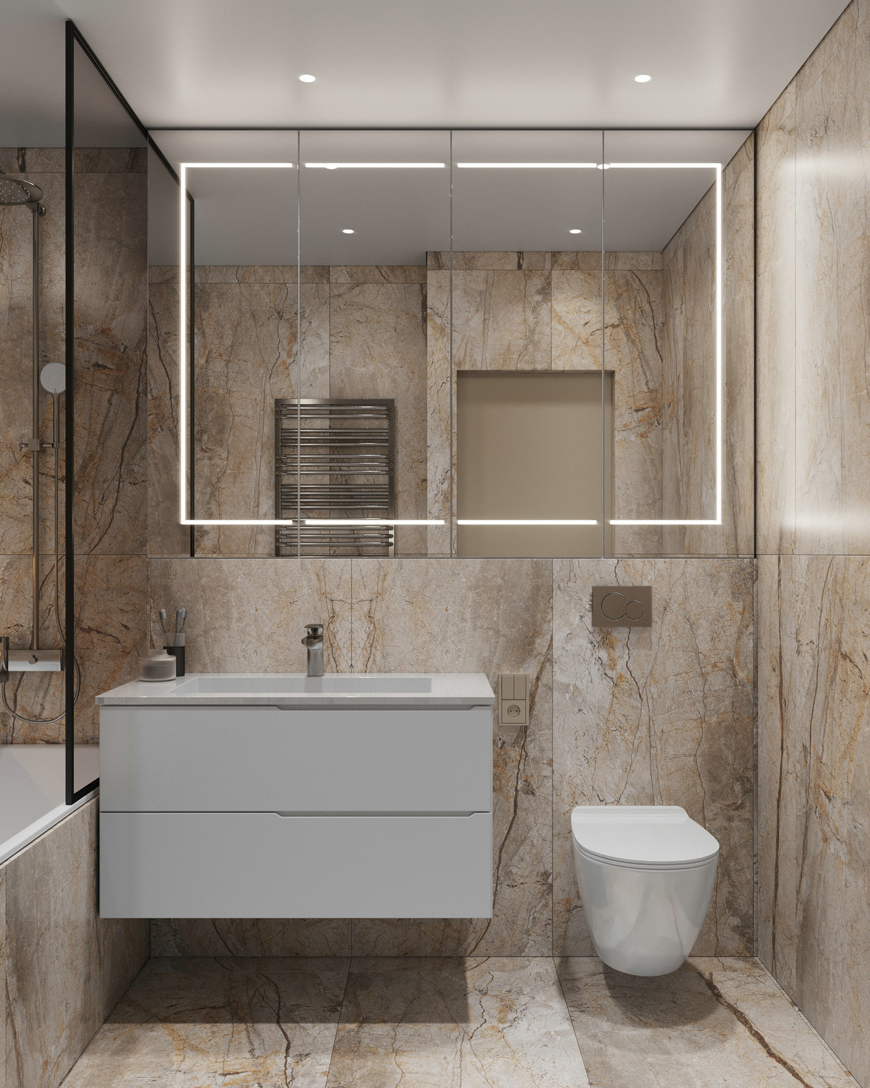 61㎡小空间公寓设计-16