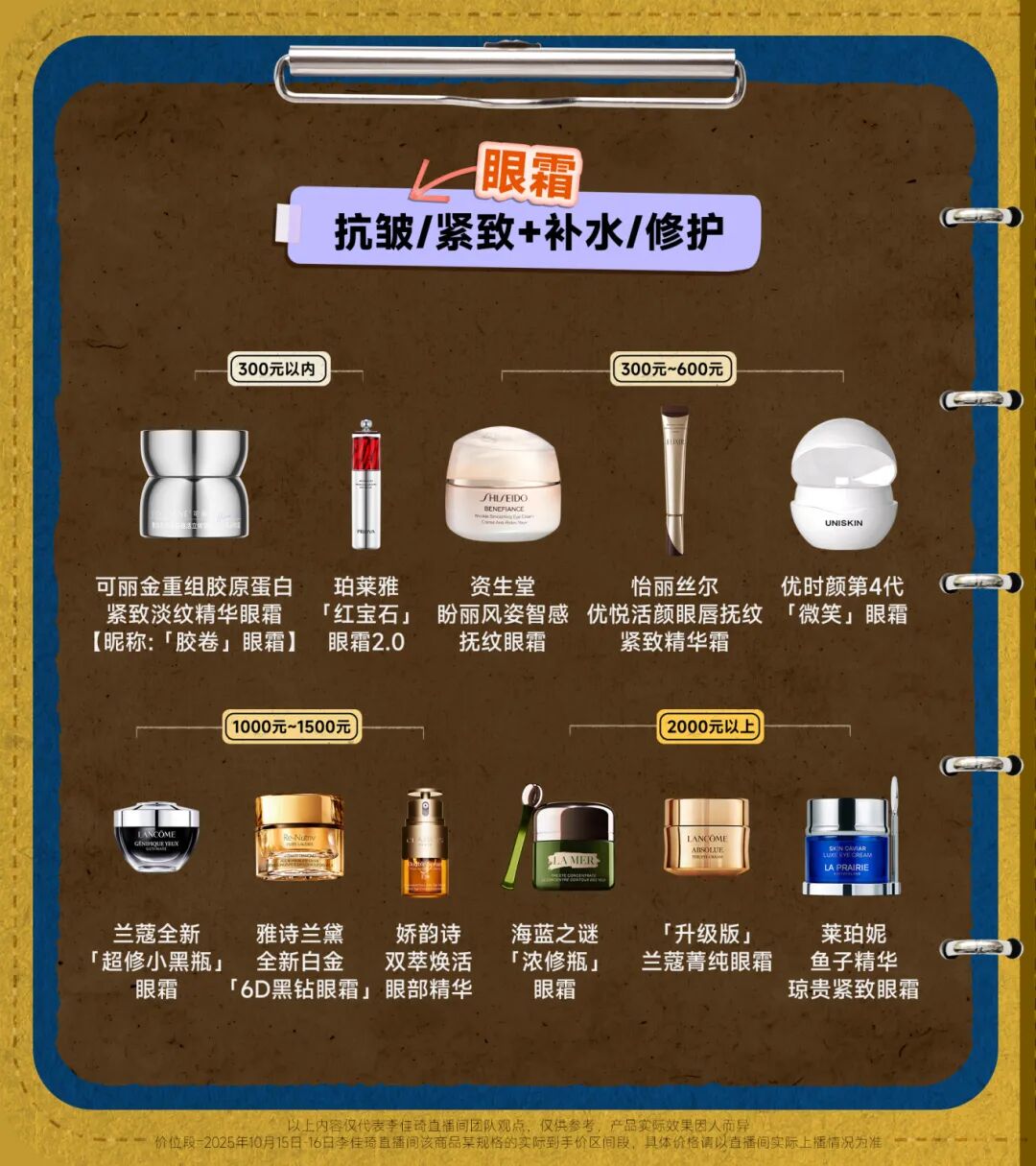 双11面霜＋眼霜小课堂课后笔记丨课代表就位！面霜&眼霜怎么挑？进来划重点！-31