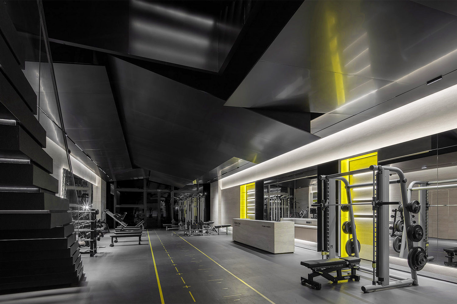 深圳·FUSION FITNESS热炼健身(侨城至臻店) / PONE | SOHO设计区-0