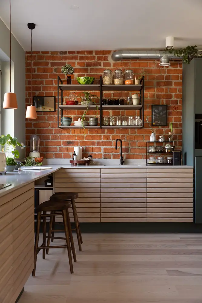 打造实用美观的客厅入口 | 瑞典家庭公寓设计-2