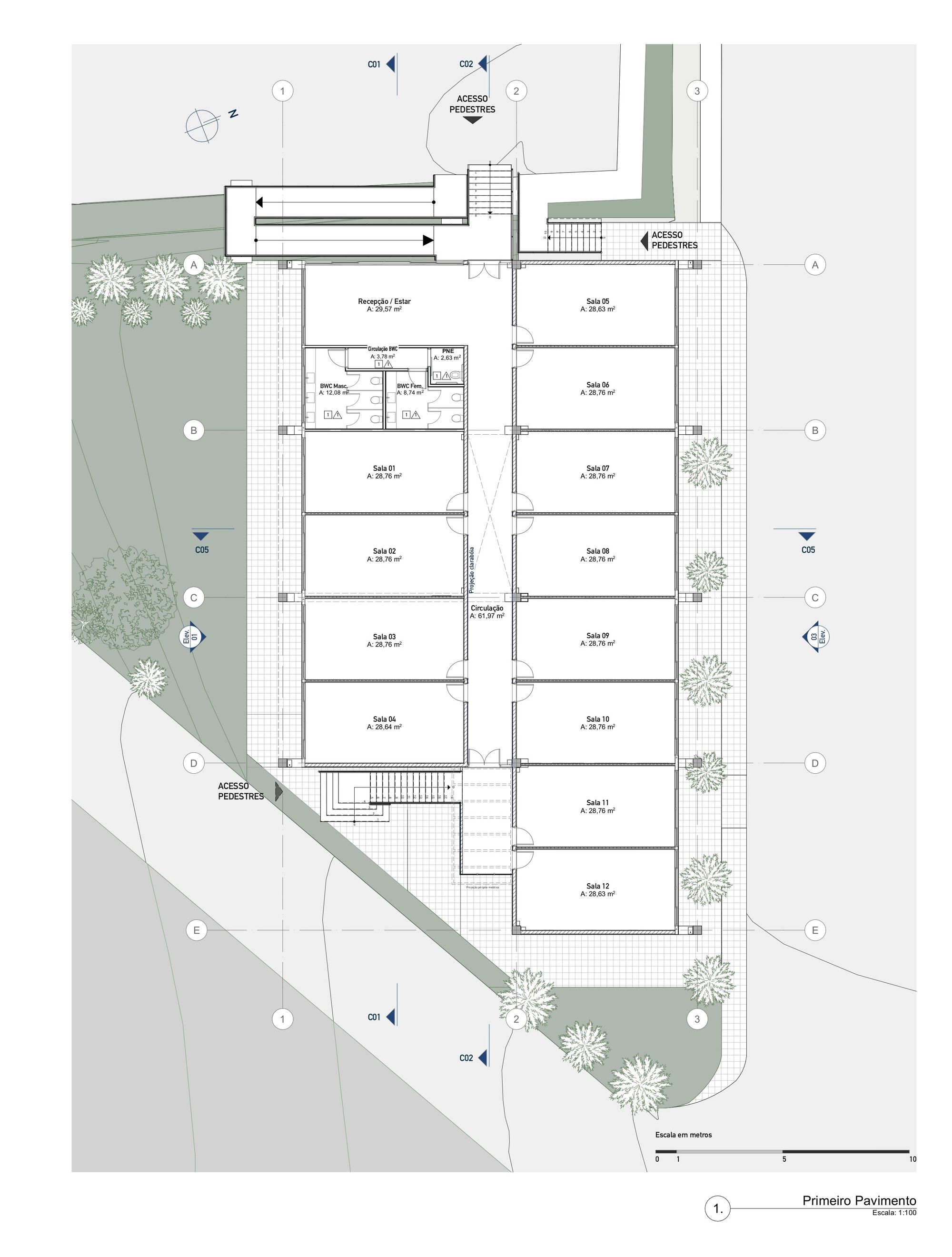 Ribeirão Preto 共享燃料基地办公室丨巴西丨Estúdio Cidade-28