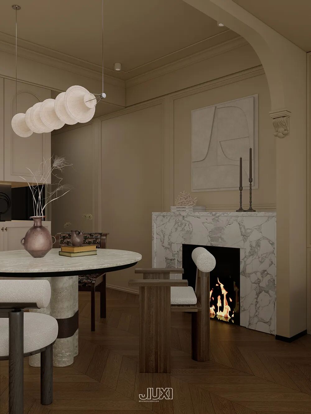 「设计分享」这样的复古美真得藏不住呀,赶快住进来-36