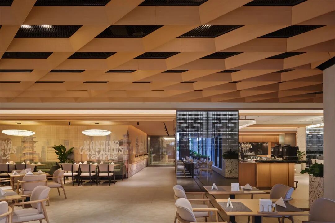 鹏欣(南京)水游城洲际假日酒店FEAST餐厅丨中国南京丨COLORFULL昱景设计-36