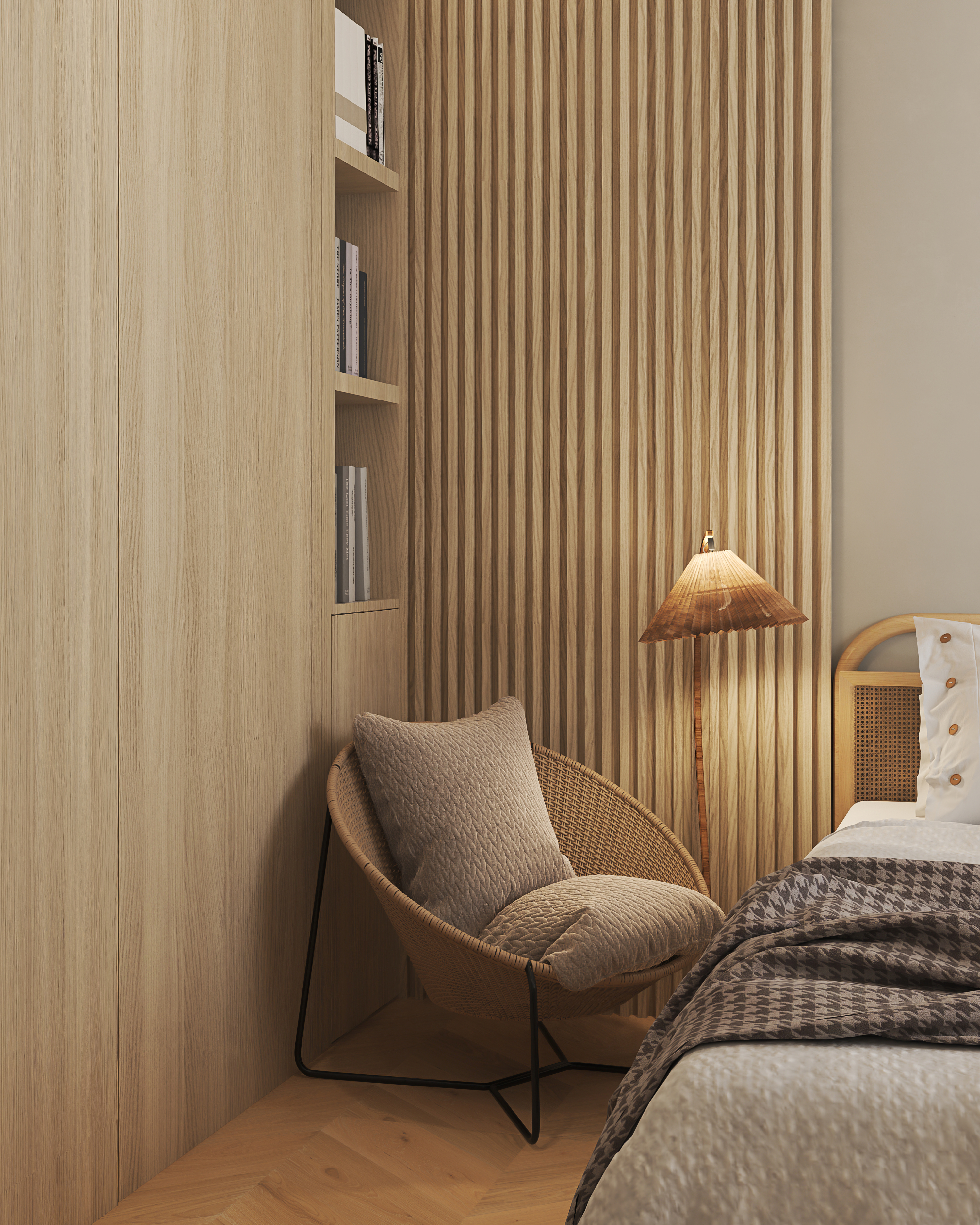 深圳口山设计：琳珠华庭原木风，淡雅温润的居心之所-8