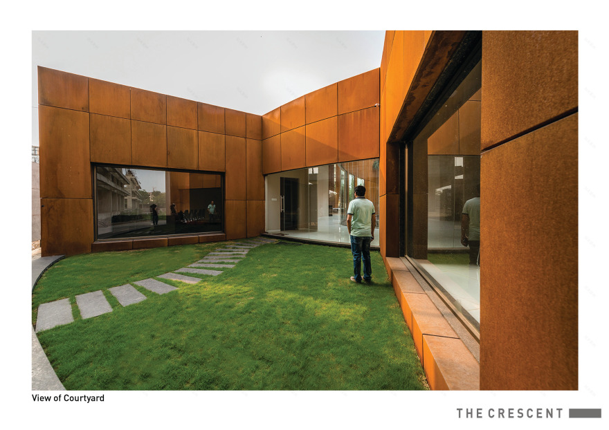 新月 2 号 | 印度苏拉特市节能办公楼设计-12