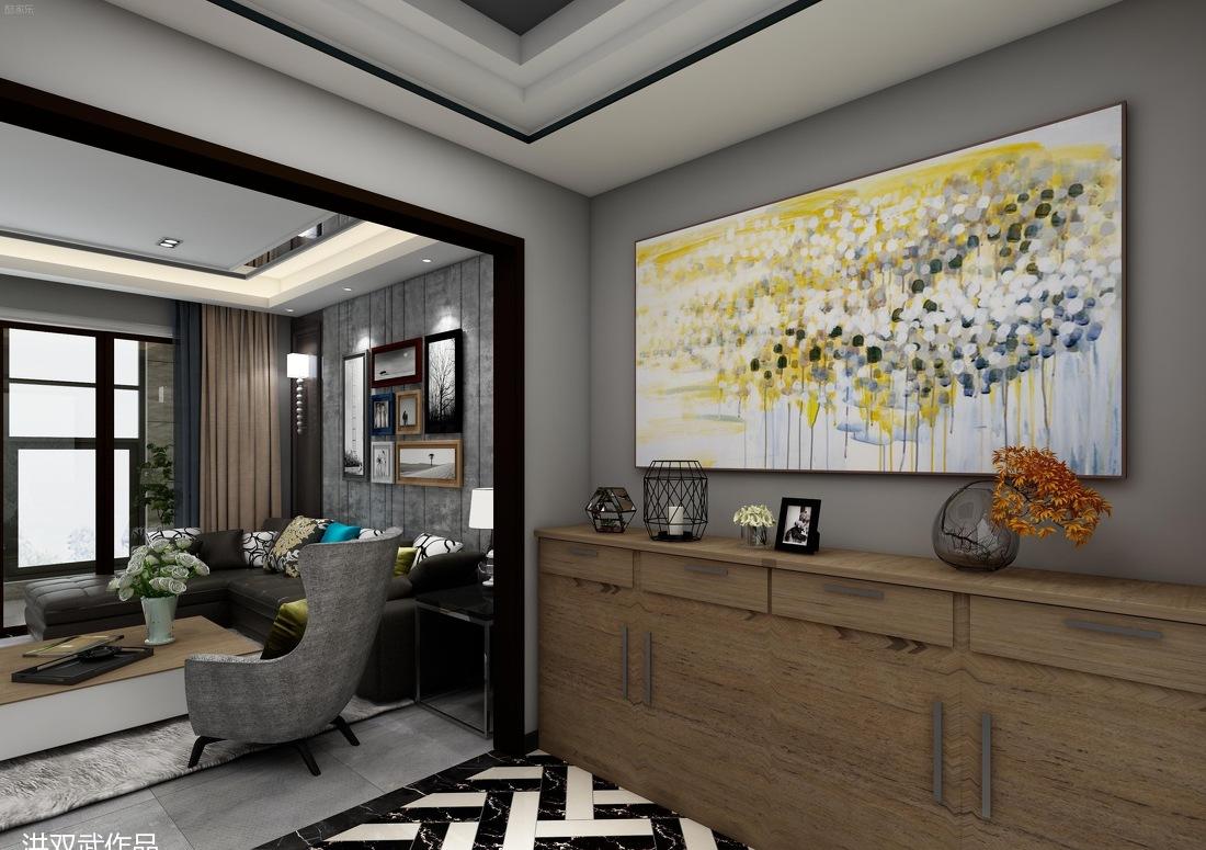 X 公馆高级灰 | 暗黑风格中的简约宁静-46