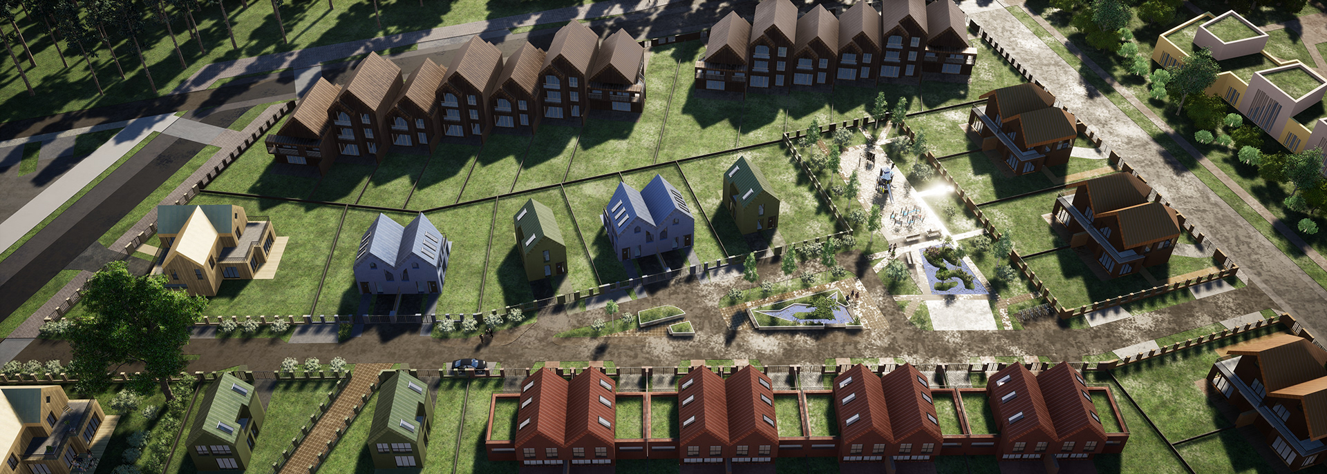 高密度和低层多功能木结构住宅区丨波兰比得哥什丨Damian Dominiczak-187