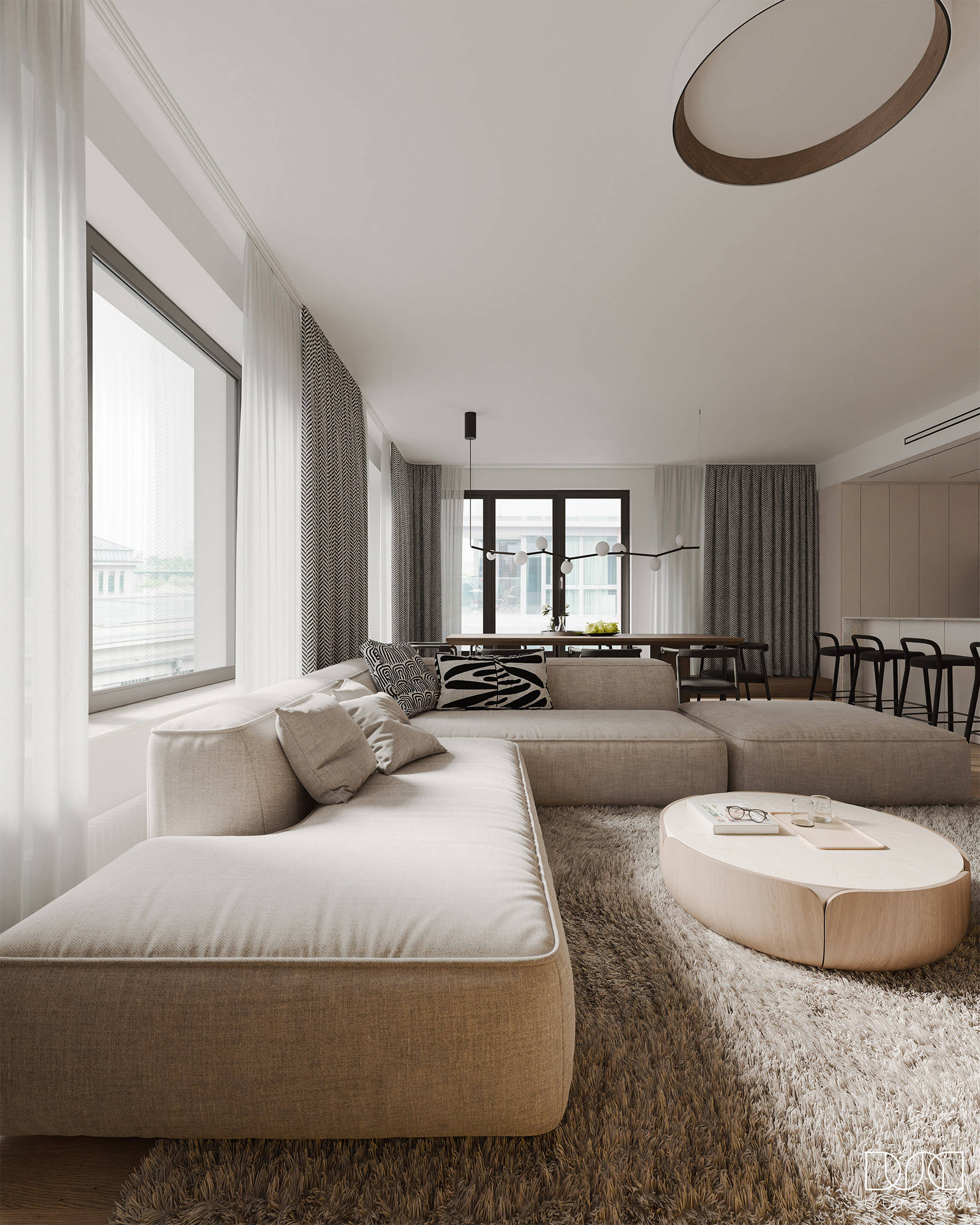 Eurovea  Bratislava公寓室内设计丨斯洛伐克布拉迪斯拉发丨DUNA BUREAU,Architekti L10-4