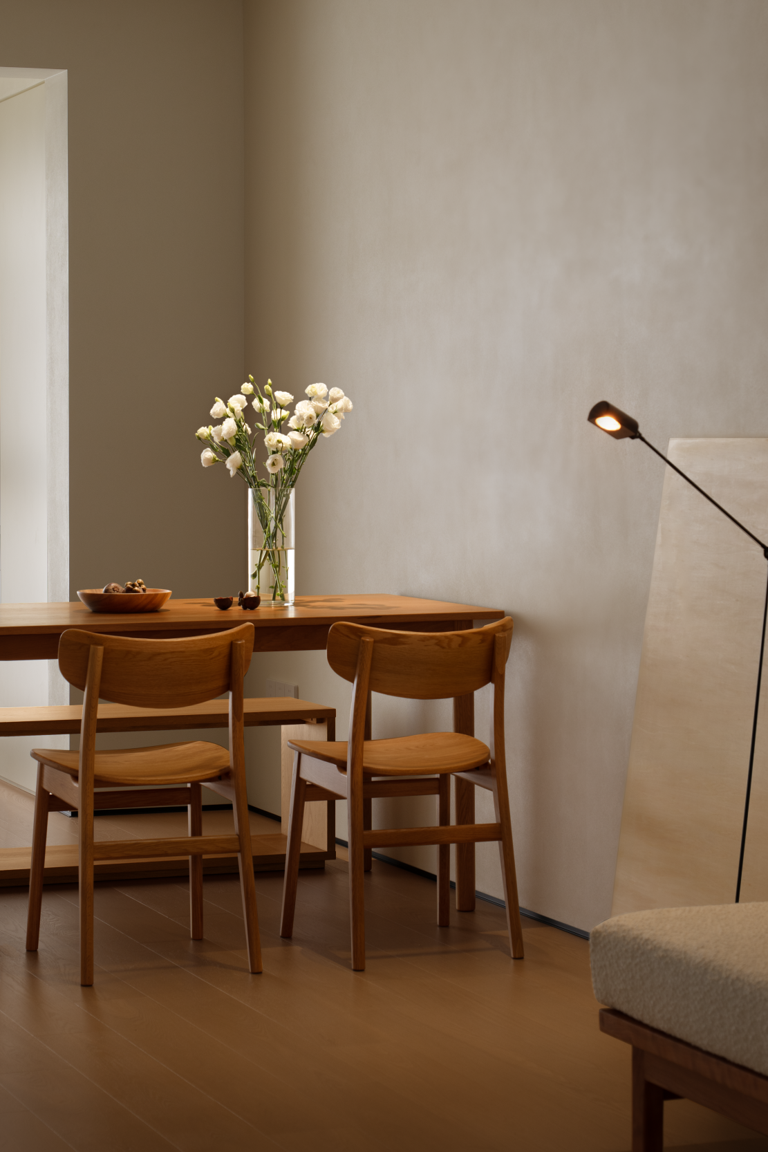 纵远联行设计「实景」木与光的空间独白丨中国福州丨福州纵远联行空间设计有限公司-11