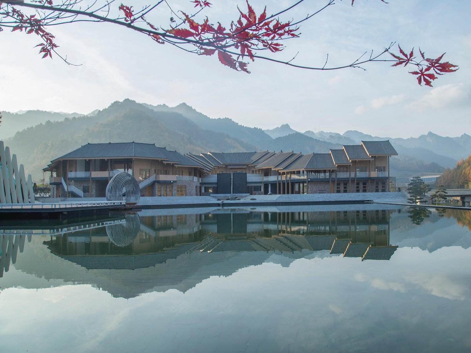 甘肃康县全域旅游游客集散中心丨中国甘肃丨Farmerson Architects 共生建筑设计（北京）有限公司-3