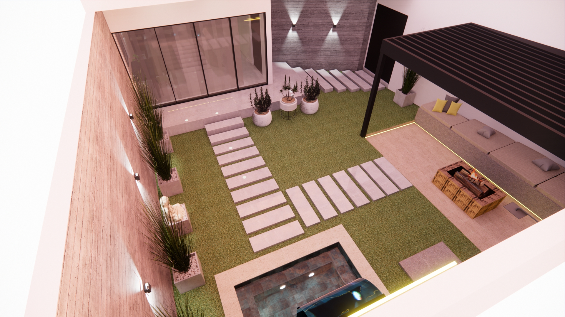 Suite lounge - Motel-2