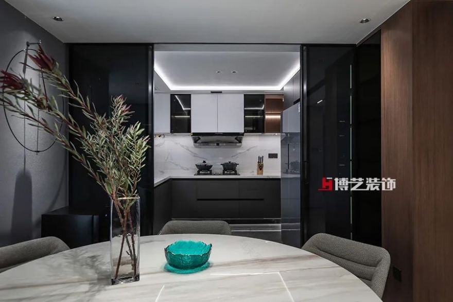 《灰色传奇》| 110㎡现代极简,高铁新城实景赏析-33