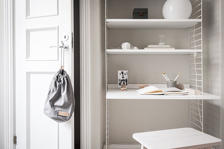 斯德哥尔摩温馨奶油咖啡色公寓设计-19