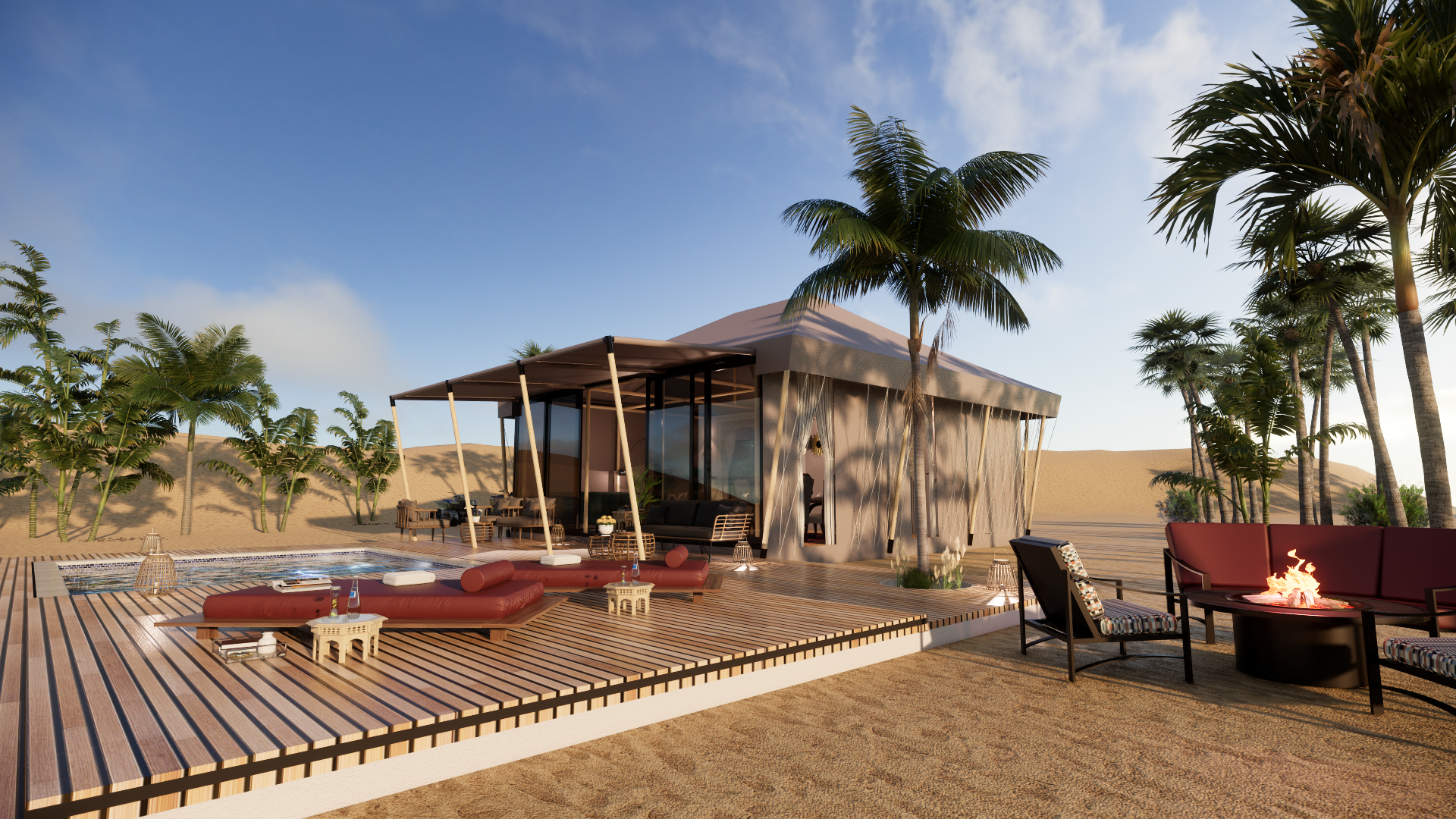 Arab Boutique Tent - ADRIA-8