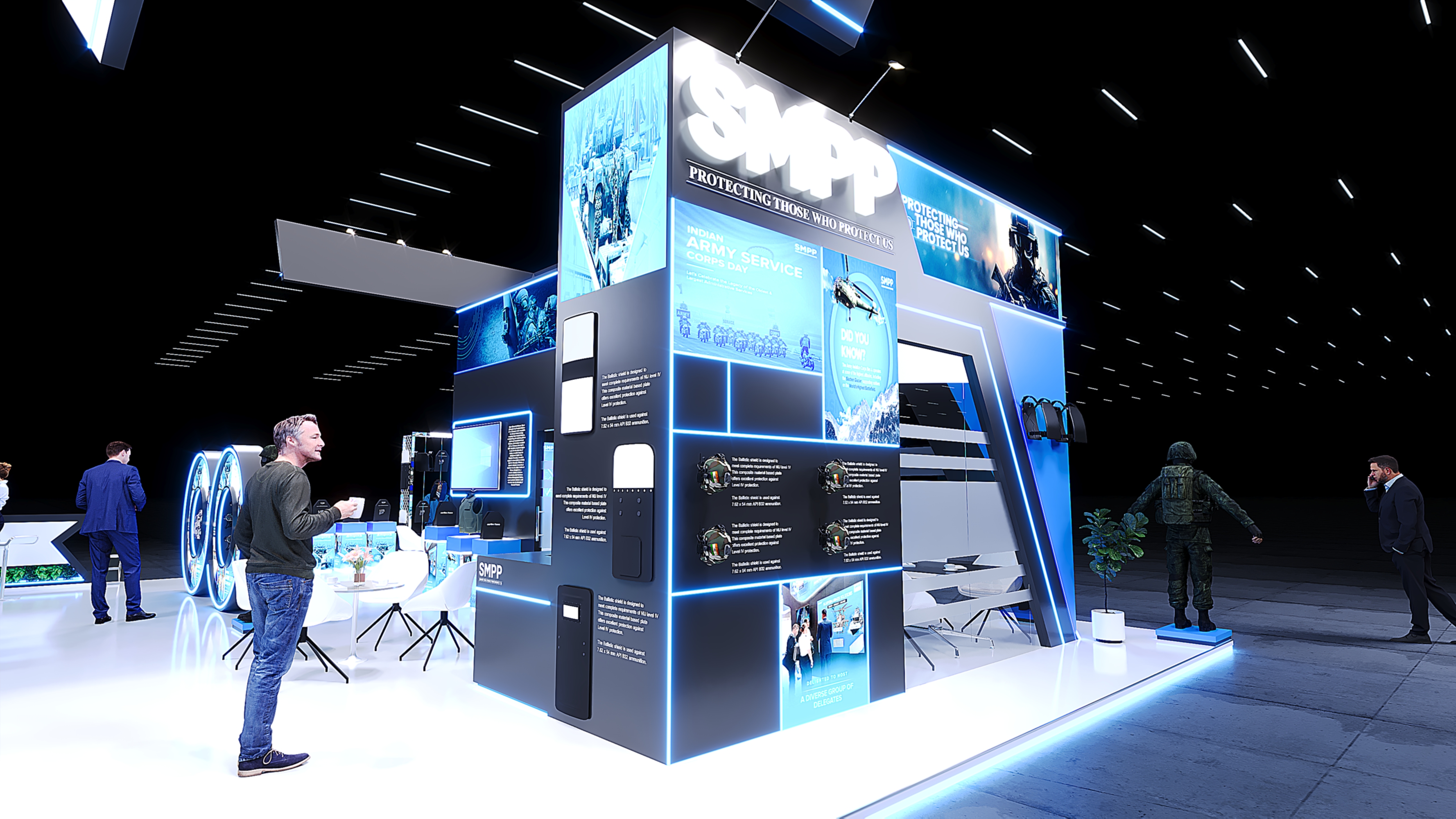 SMPP | 4 Side Open Stall-20