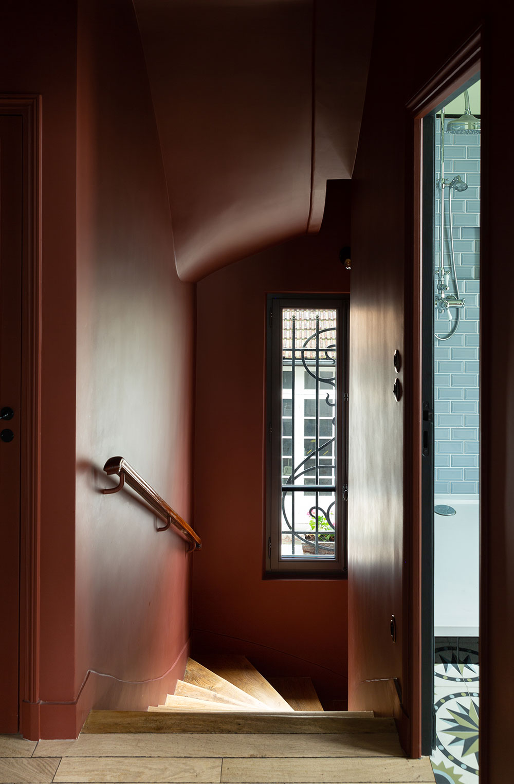 巴黎活力四溢的家庭公寓设计-13