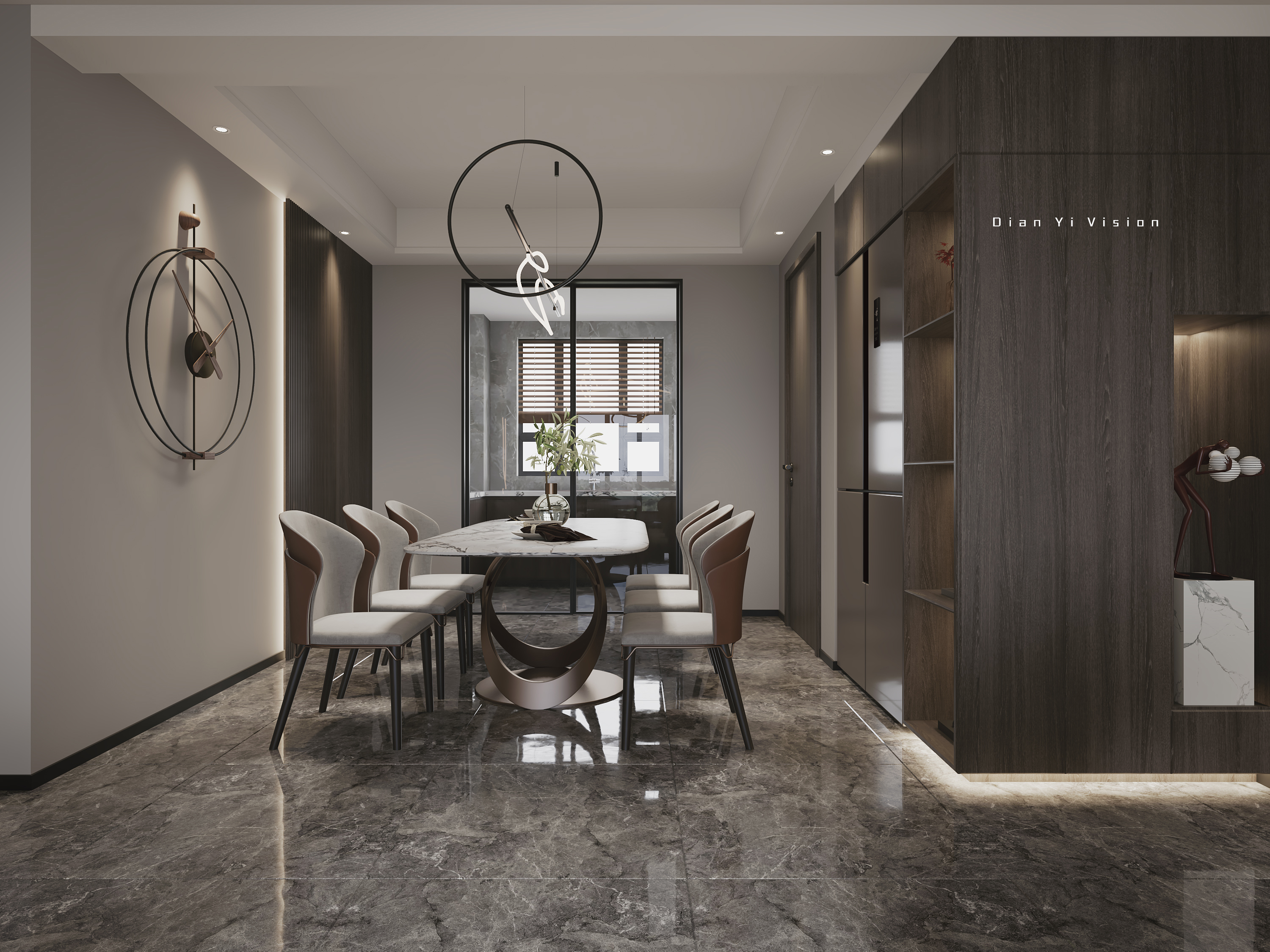 现代简约风平层设计-33