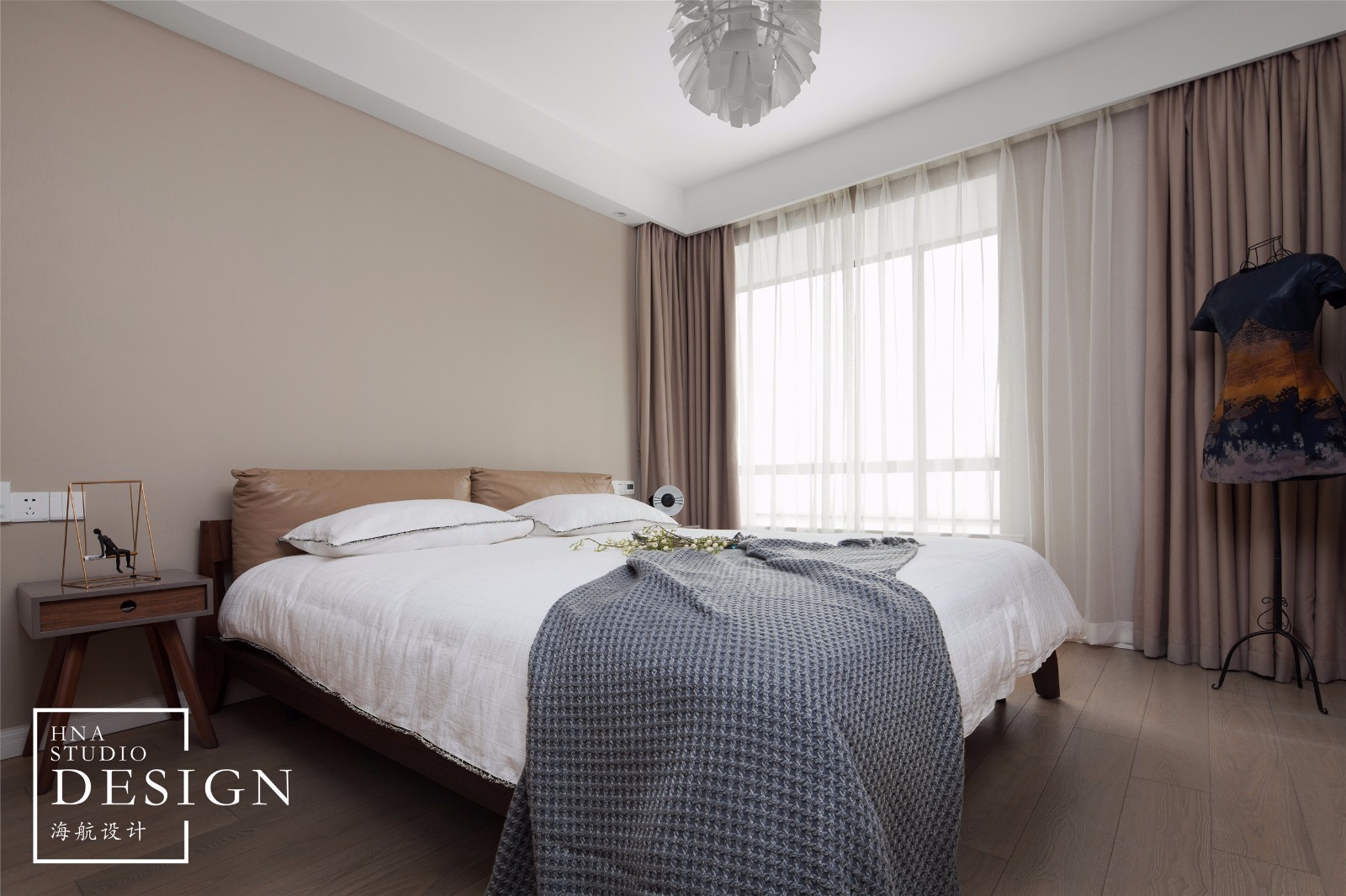 【托斯卡纳的小镇时光】乾盛兰庭140㎡现代风住宅  海航设计-12