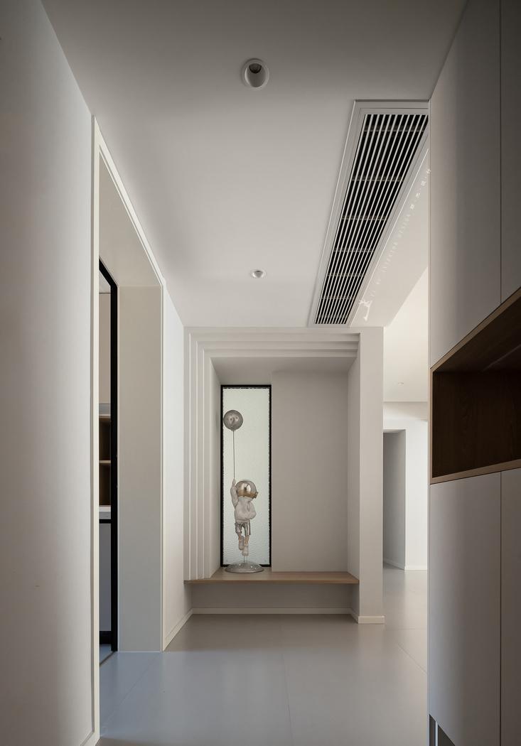 125㎡现代奶油风家居设计-3