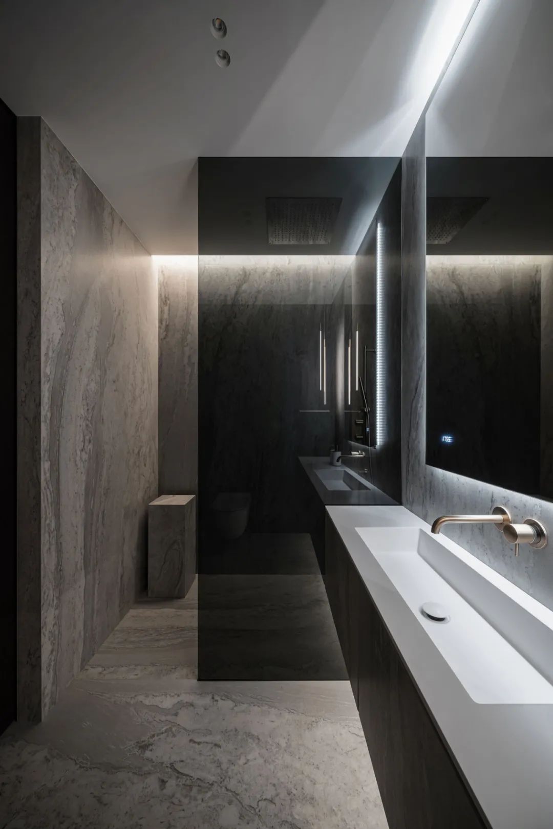 450㎡轻奢质感别墅丨YODEZEEN Architects-48