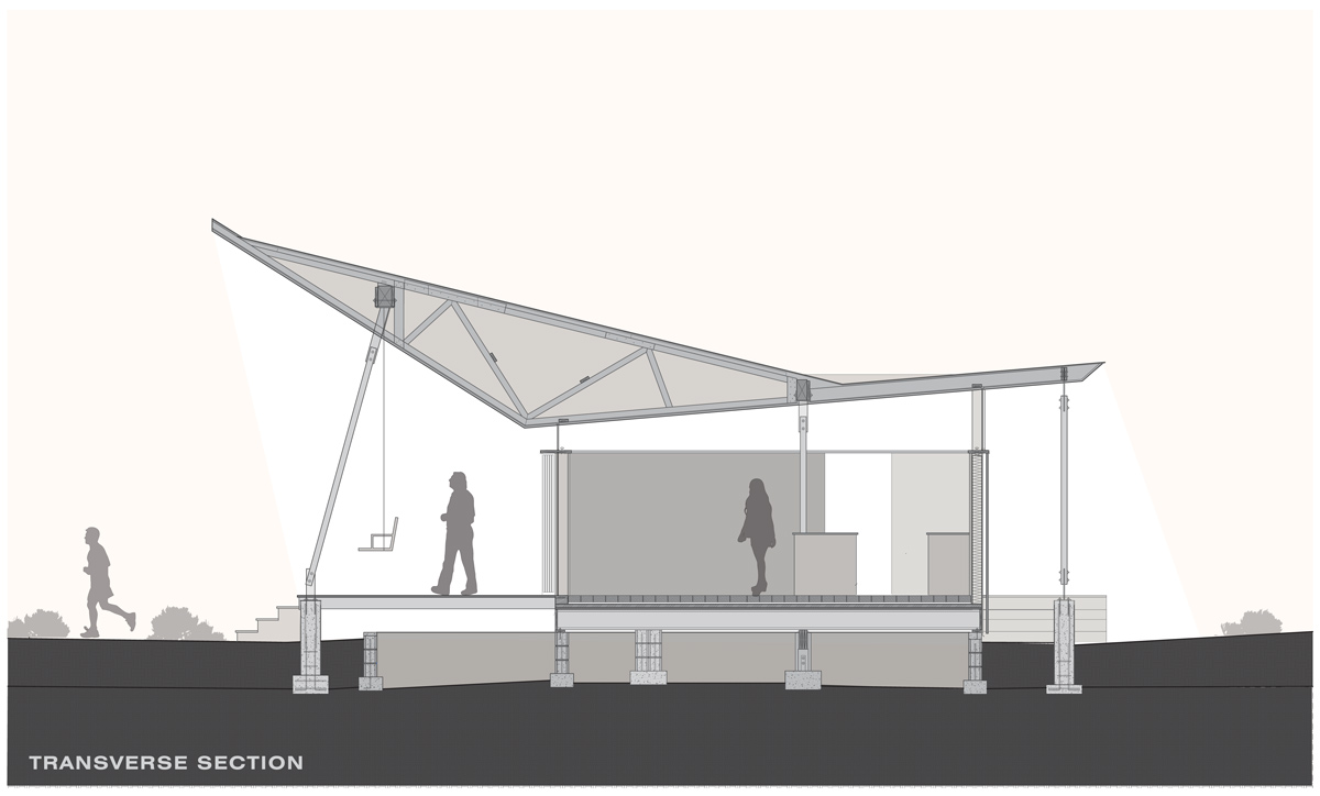 沙漠中的“宽檐帽”住宅丨科罗拉多大学丹佛分校学生,DesignBuildBLUFF 设计事务所-27