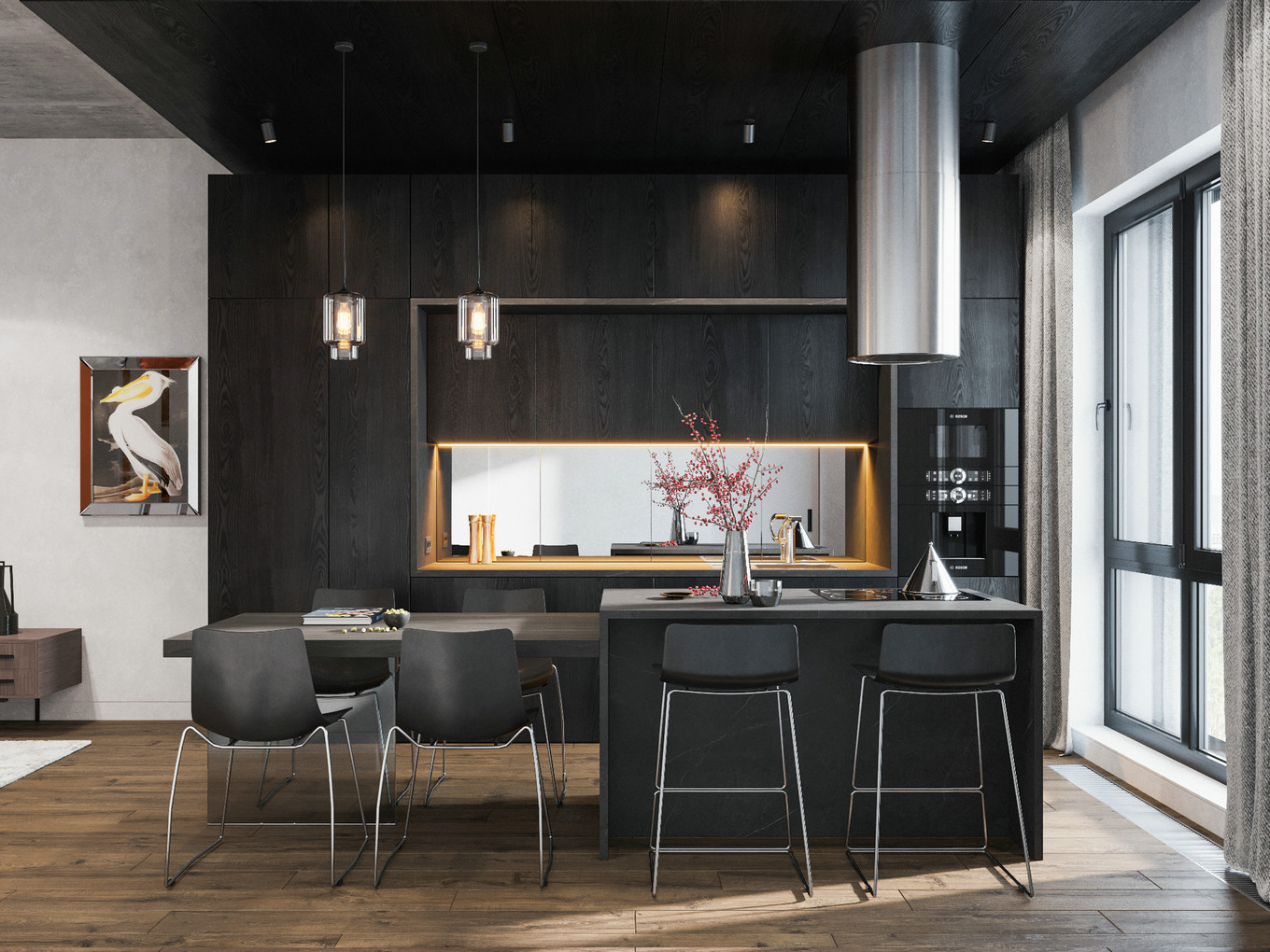 橙黑极简生活，现代简约设计的探索-9