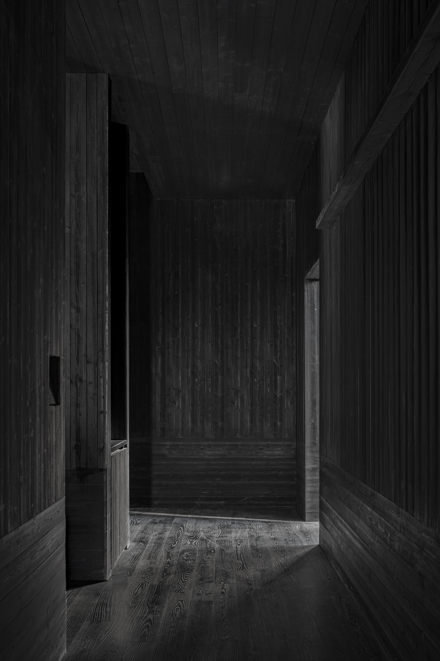 田间之上中国湘菜馆丨中国广州丨黑白木设计-88