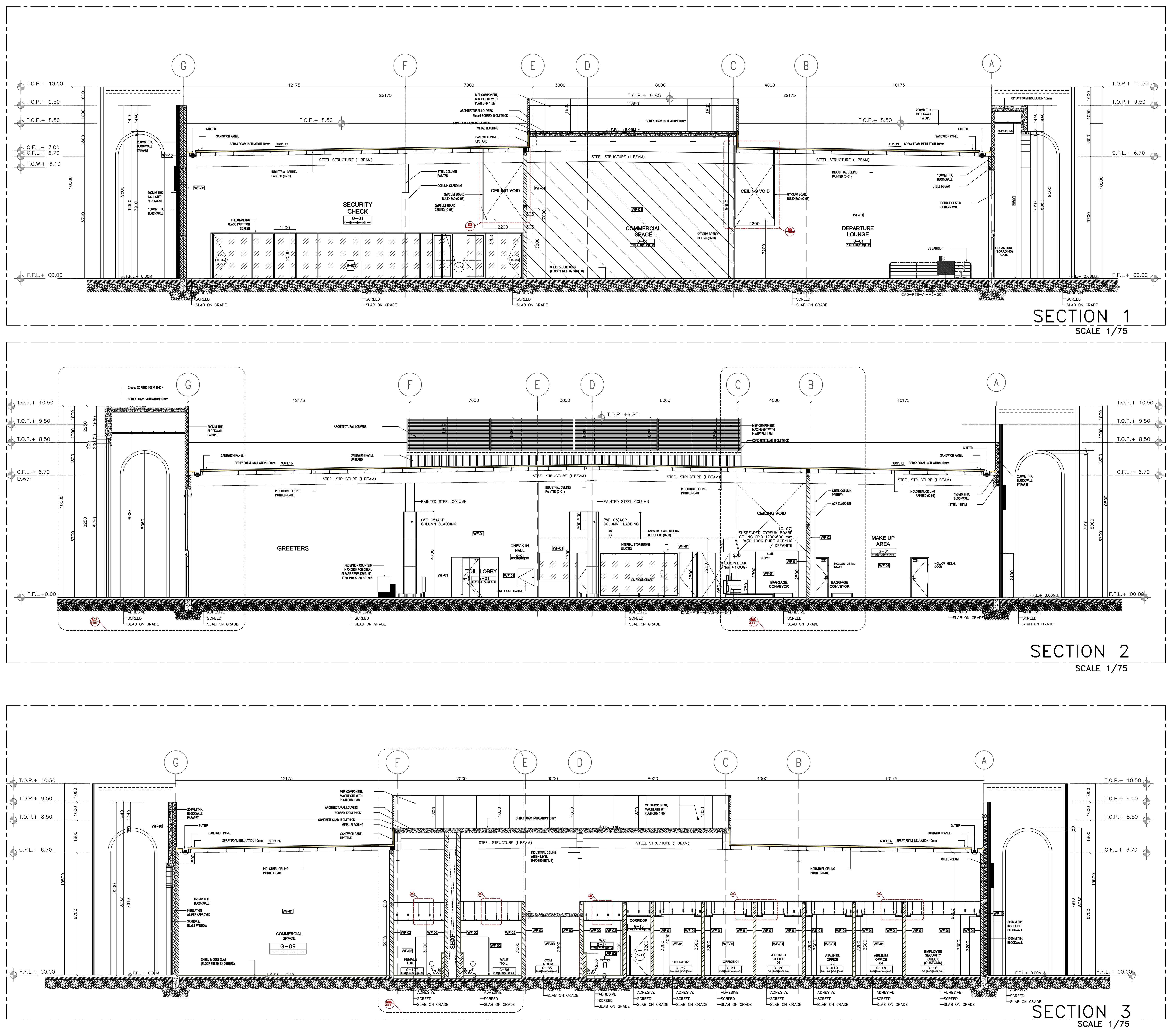 Taif International Airport Interior Details-8