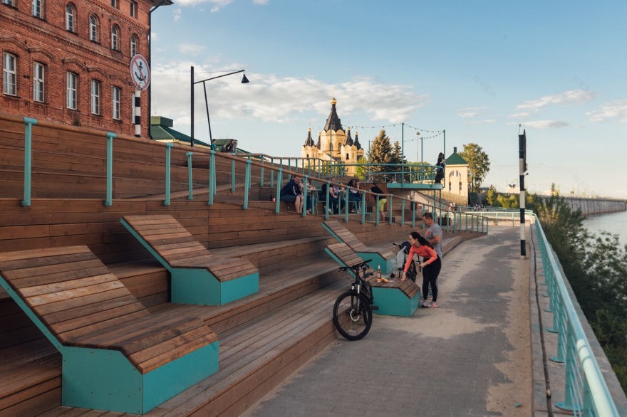 OKA 滨水长廊丨俄罗斯诺夫哥罗德丨Megabudka Architecture Bureau-24