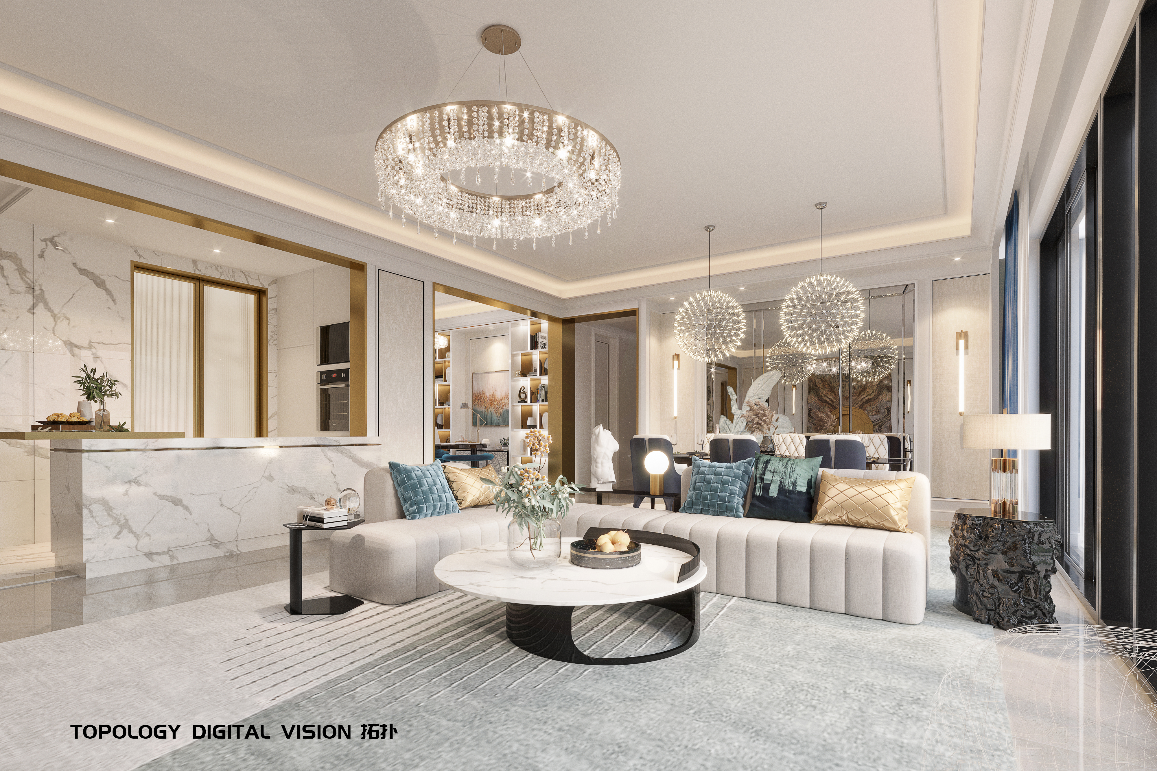 武汉解封后首个复工项目，室内设计展现城市活力-2