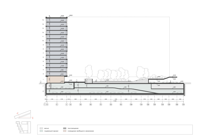 “Дом у причала”（“ЗилАрт”住宅综合体部分地块）丨Сергей Скуратов ARCHITECTS-108
